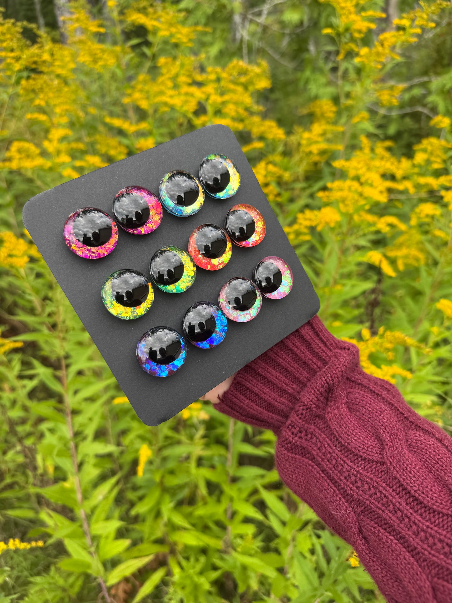 Hand Painted Eyes | Made to Order | Jupiter's Belt Collection
