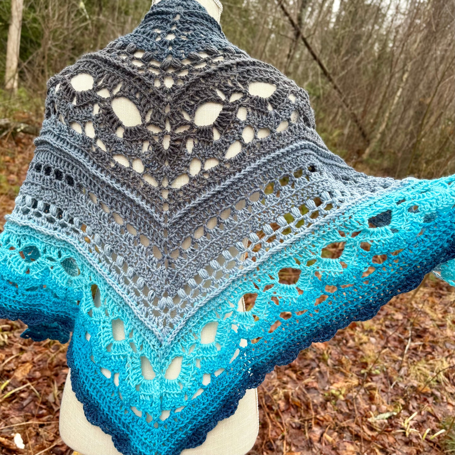 Ocean Shawl | Acrylic