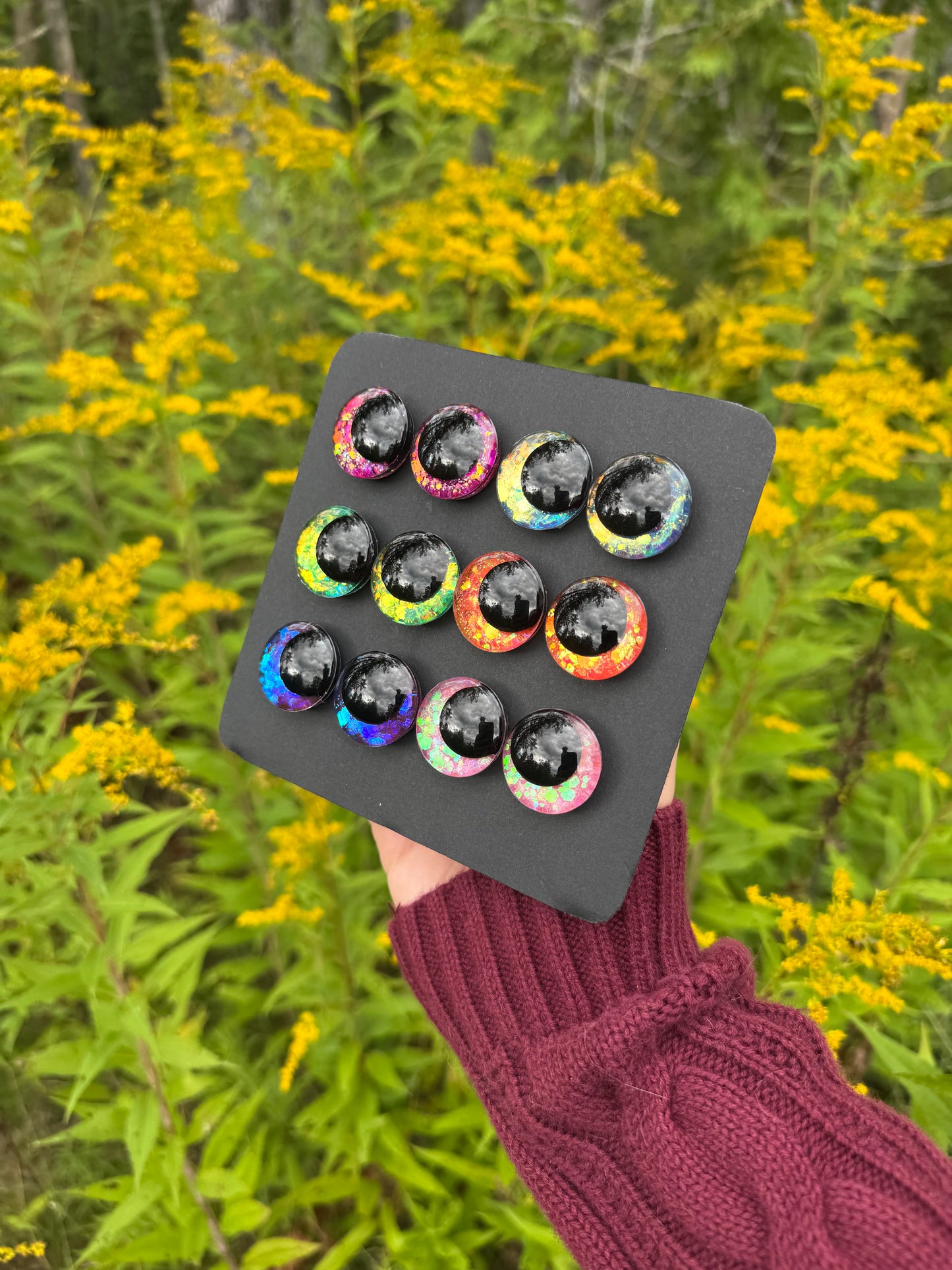 Hand Painted Eyes | Made to Order | Jupiter's Belt Collection