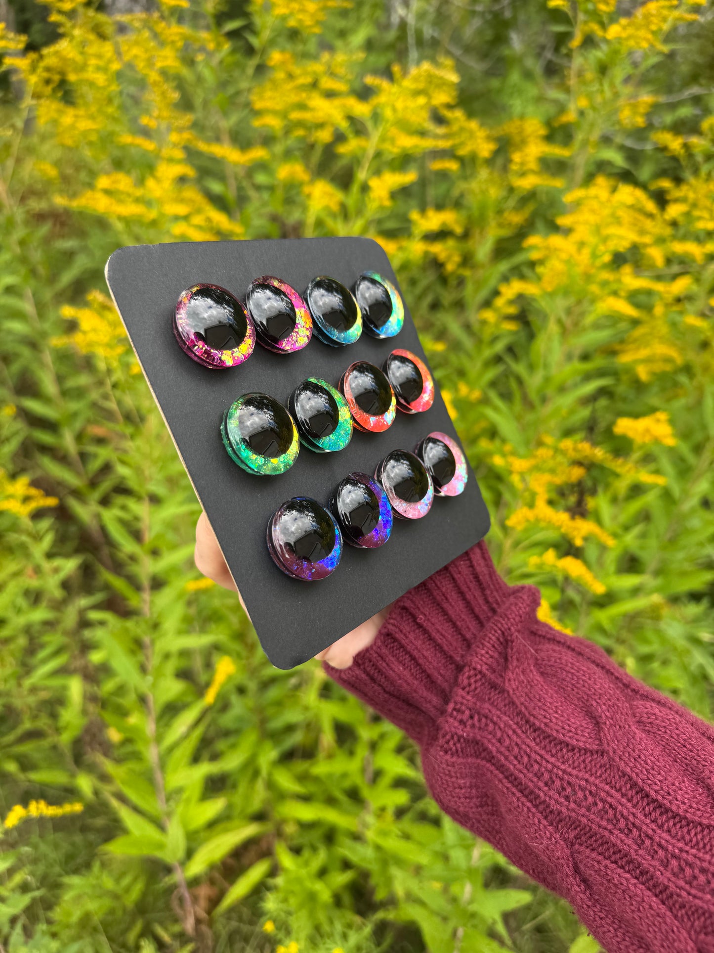 Hand Painted Eyes | Made to Order | Jupiter's Belt Collection