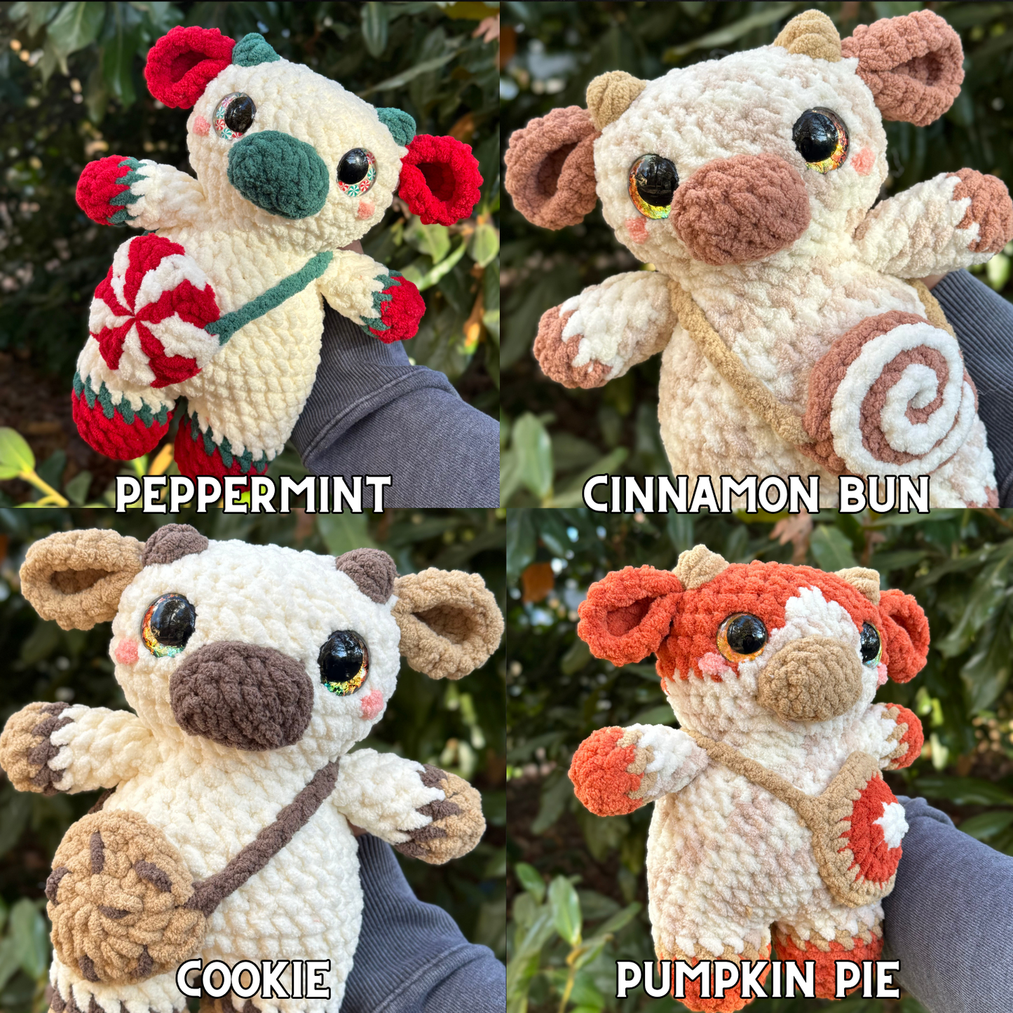 Low Sew Cow Plushies Crochet Pattern