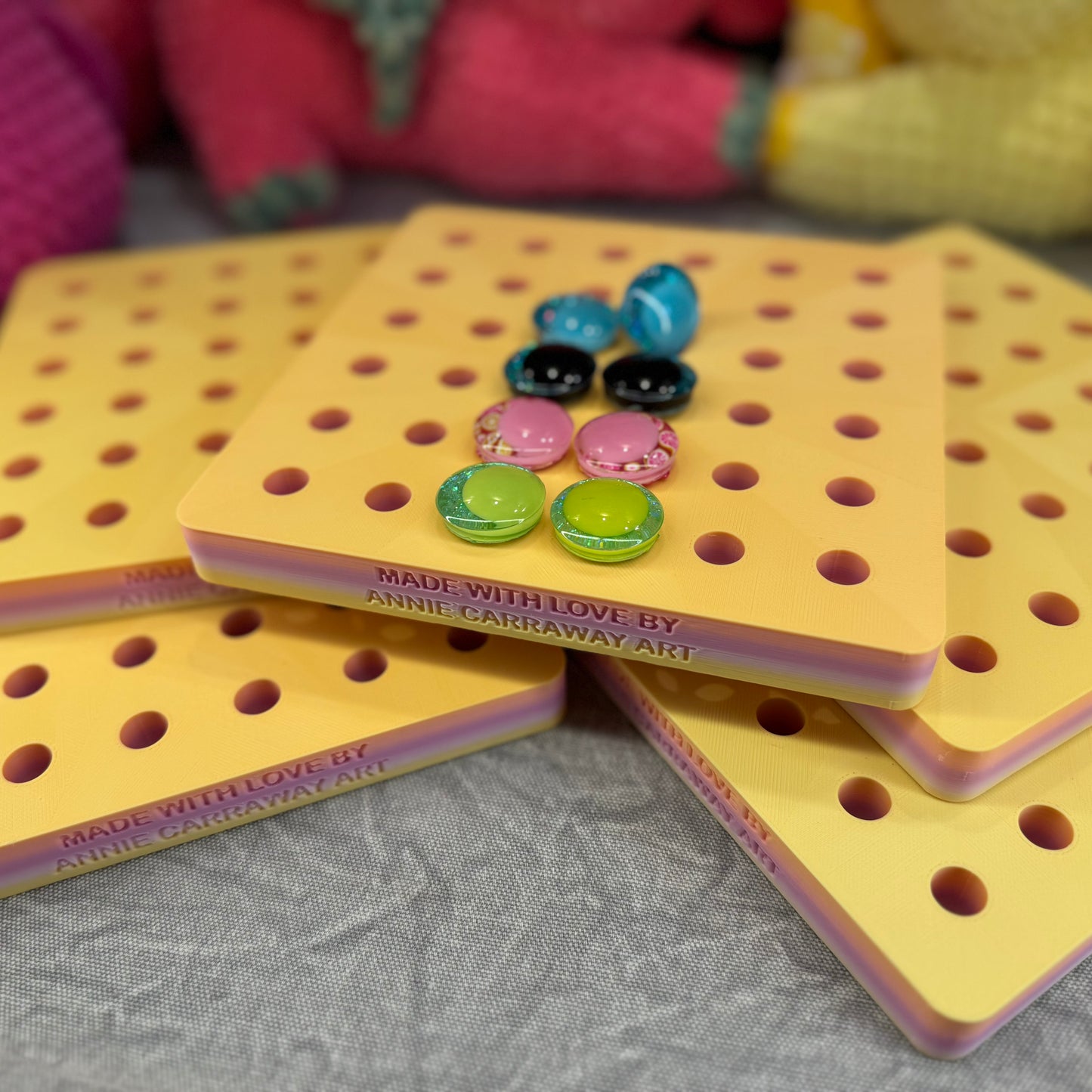 Safety Eye Organizer Board | Pink Lemonade