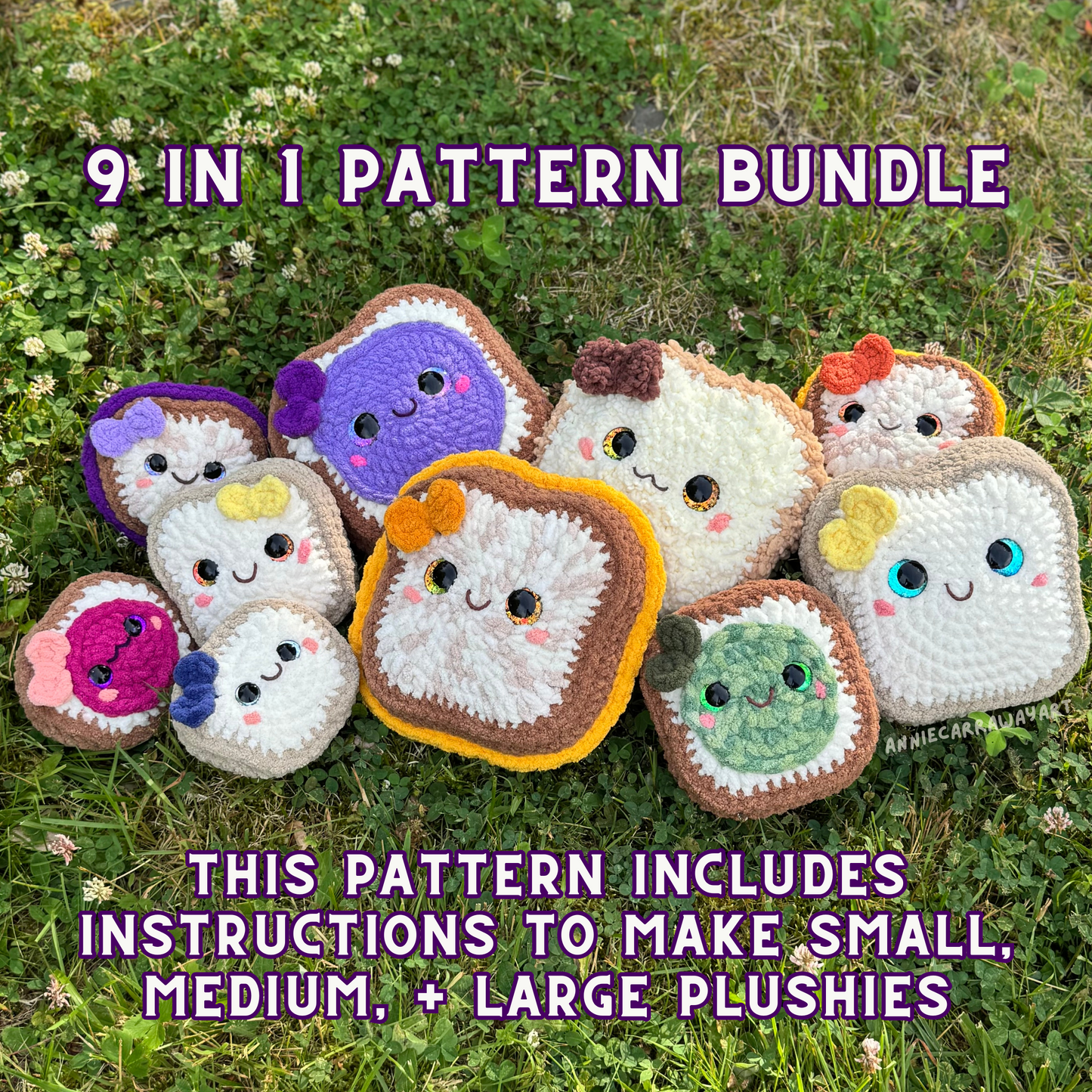 Toast + Grilled Cheese Crochet Pattern *Available June 23*