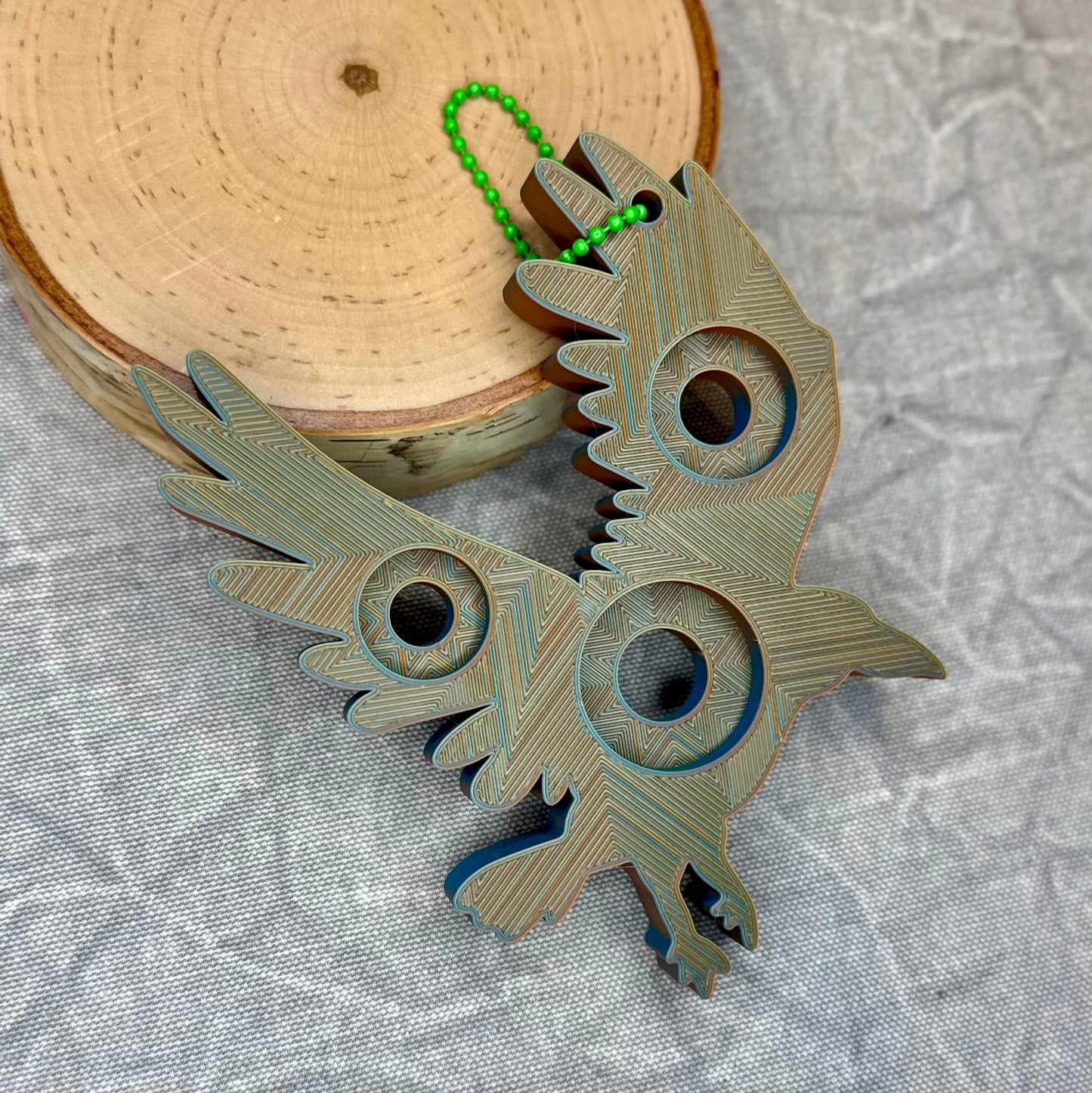 Safety Eye Tool | Raven | Malachite