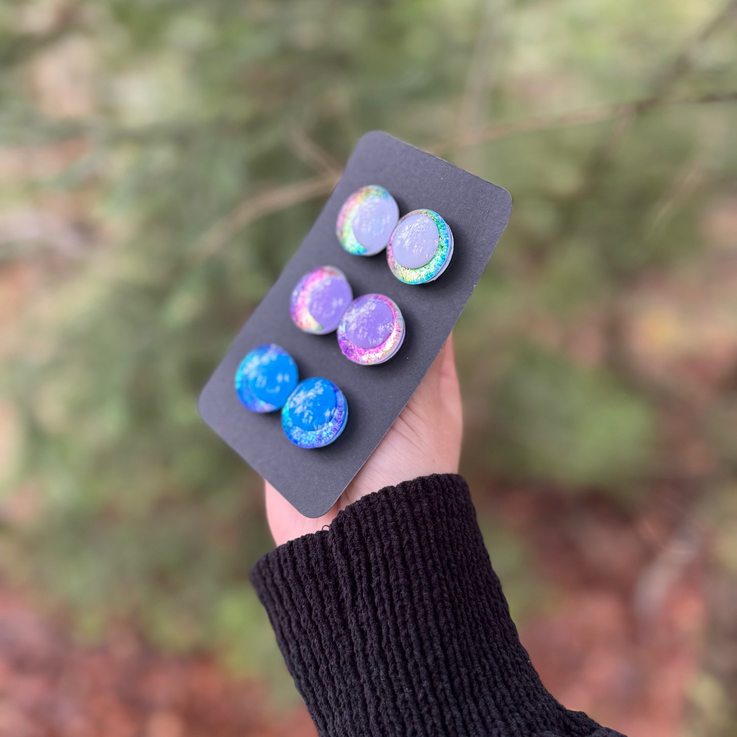 Hand Painted Kawaii Eyes | 25mm | Set 6