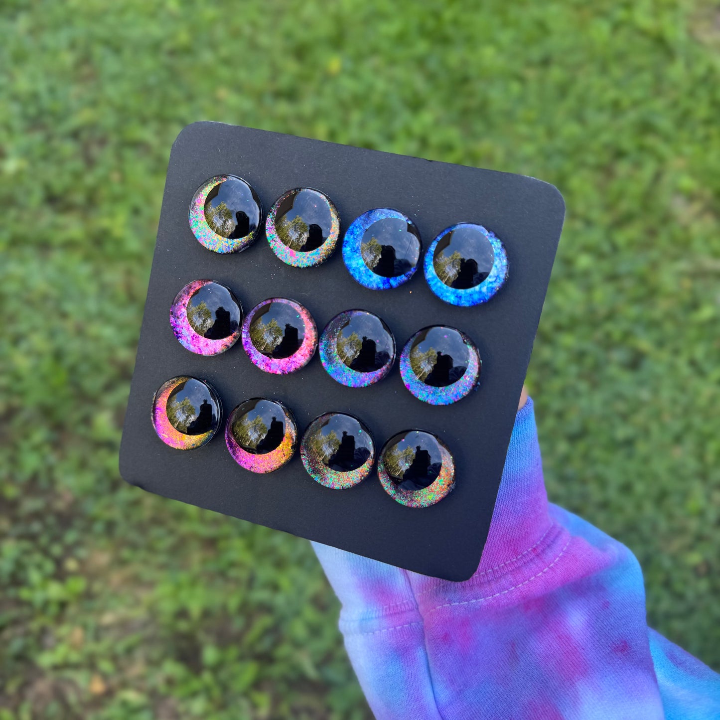 Hand Painted Eyes | Made to Order | Deep Space Collection