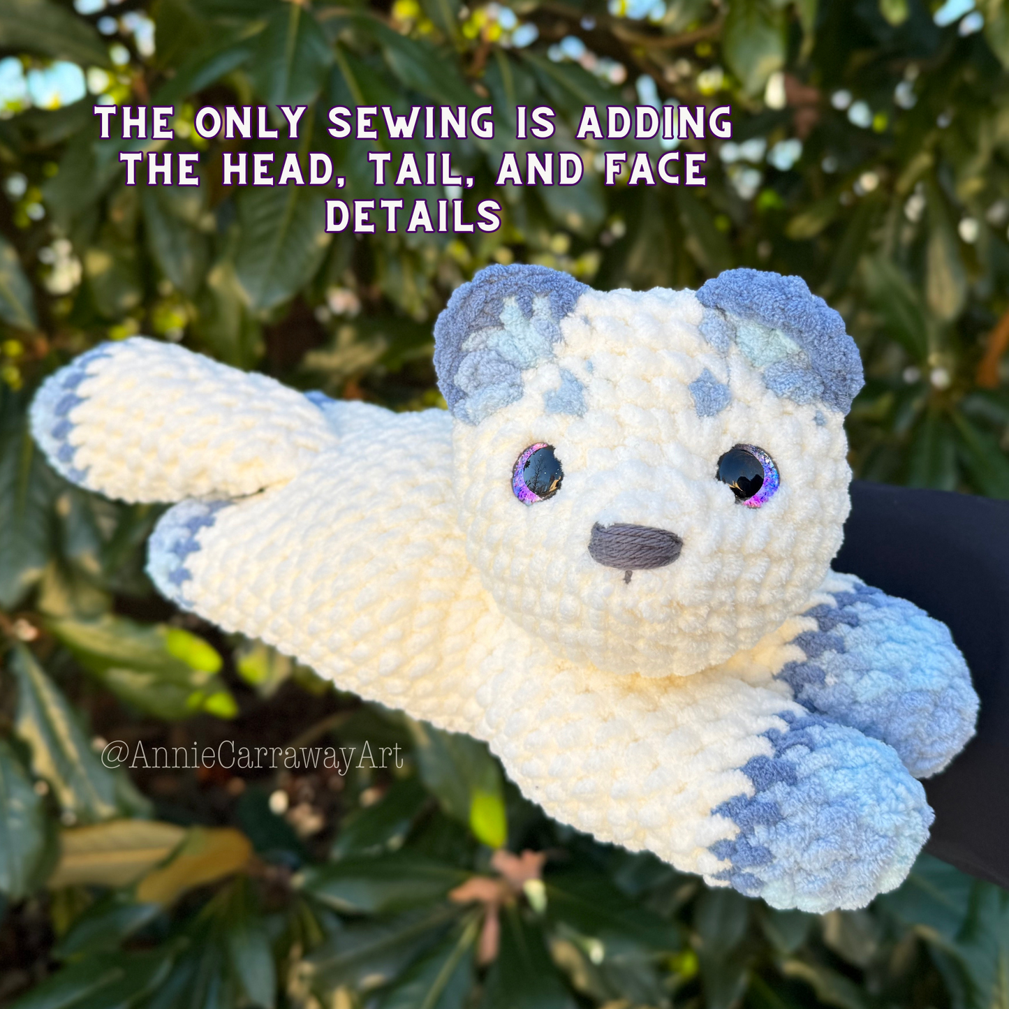 Fox + Wolf Plushie Crochet Pattern | Digital Download