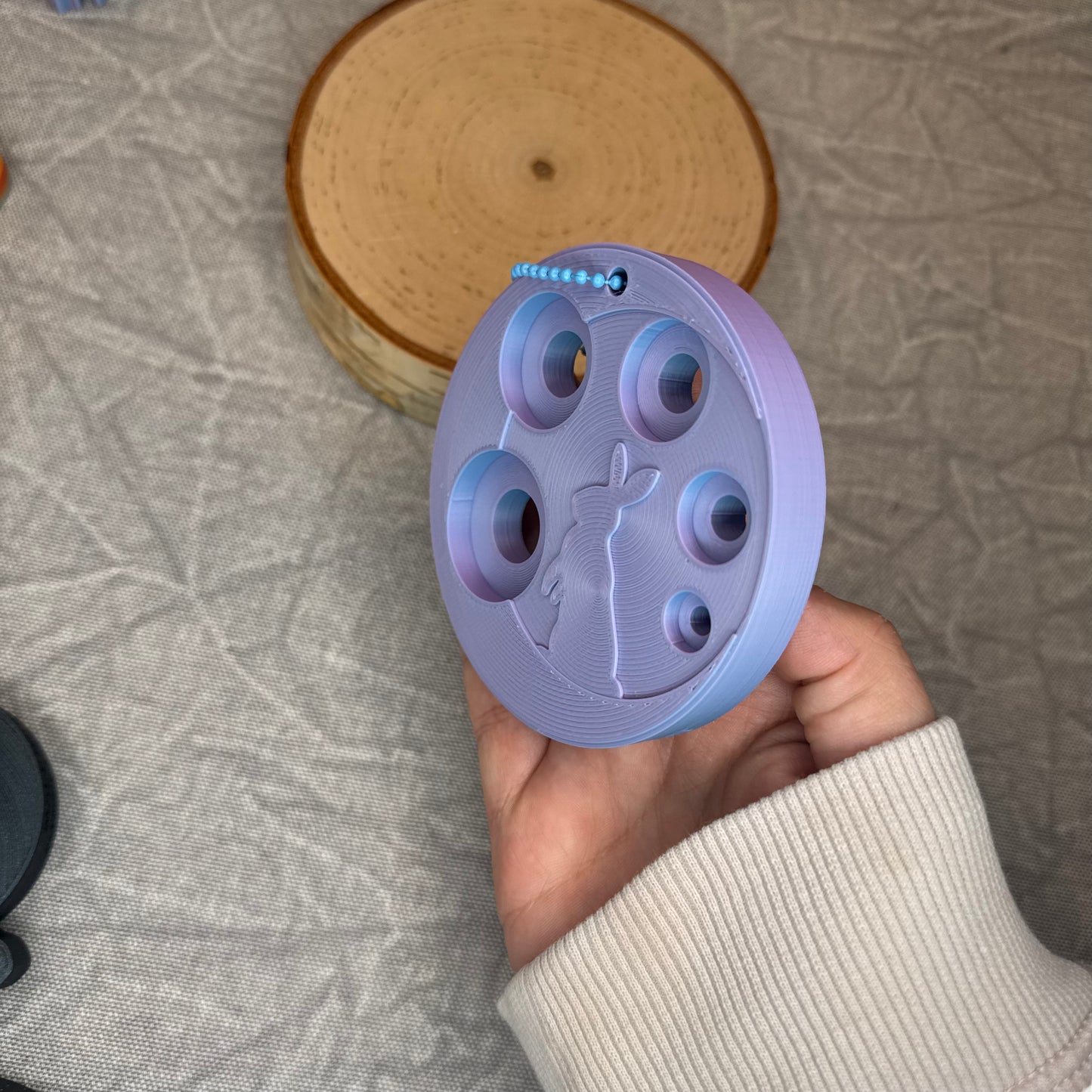 Safety Eye Tool | Bunny Moon | Lilac