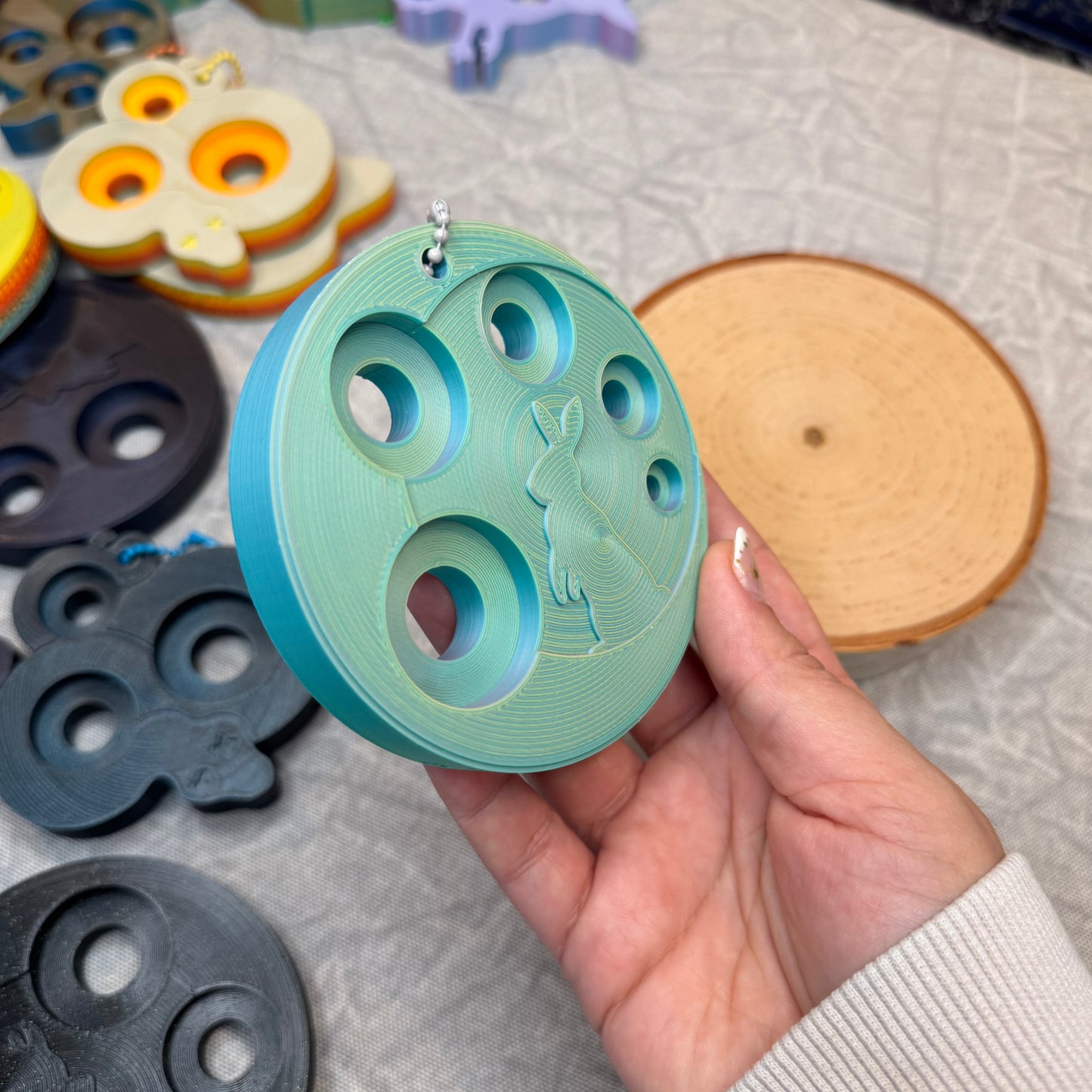 Safety Eye Tool | Bunny Moon | Moon Stone