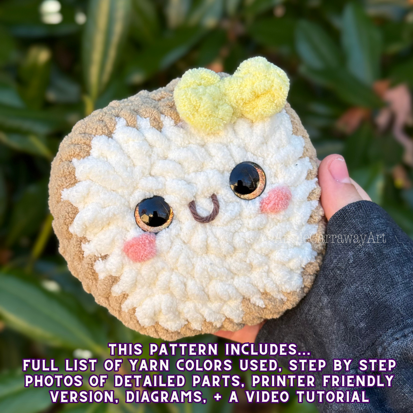 Bakery Friends Plushies Crochet Pattern | Digital Download