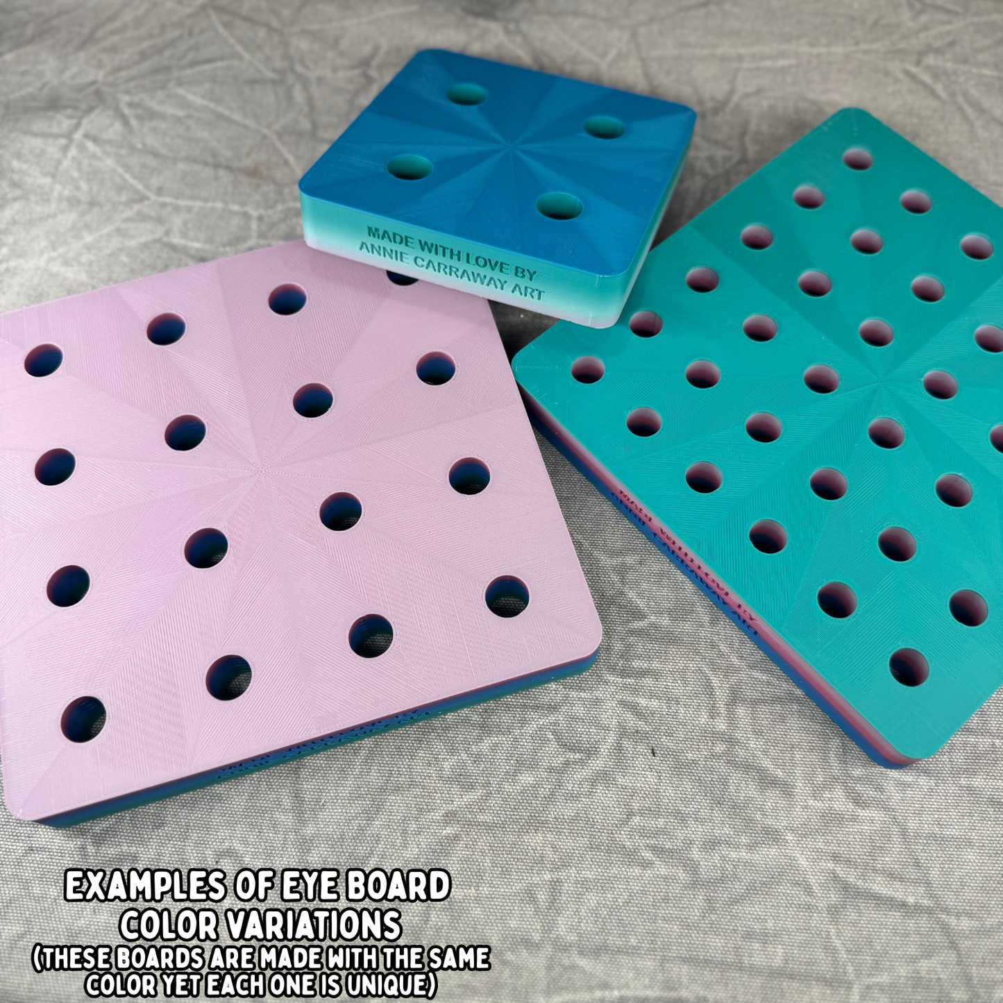 *Discount* Slightly Defective Mystery Color | Safety Eye Organizer Board