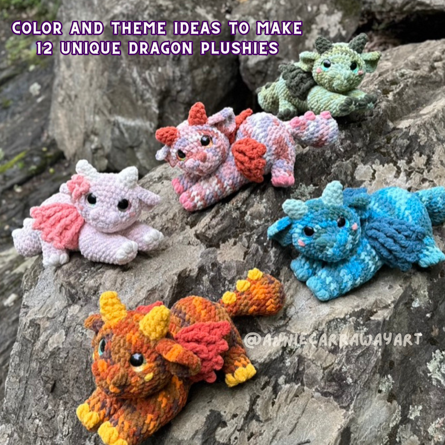 Pouncing Dragon Crochet Pattern