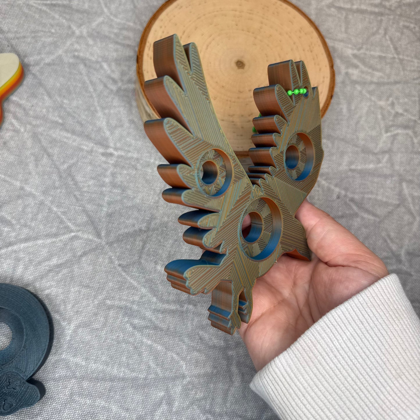 Safety Eye Tool | Raven | Malachite