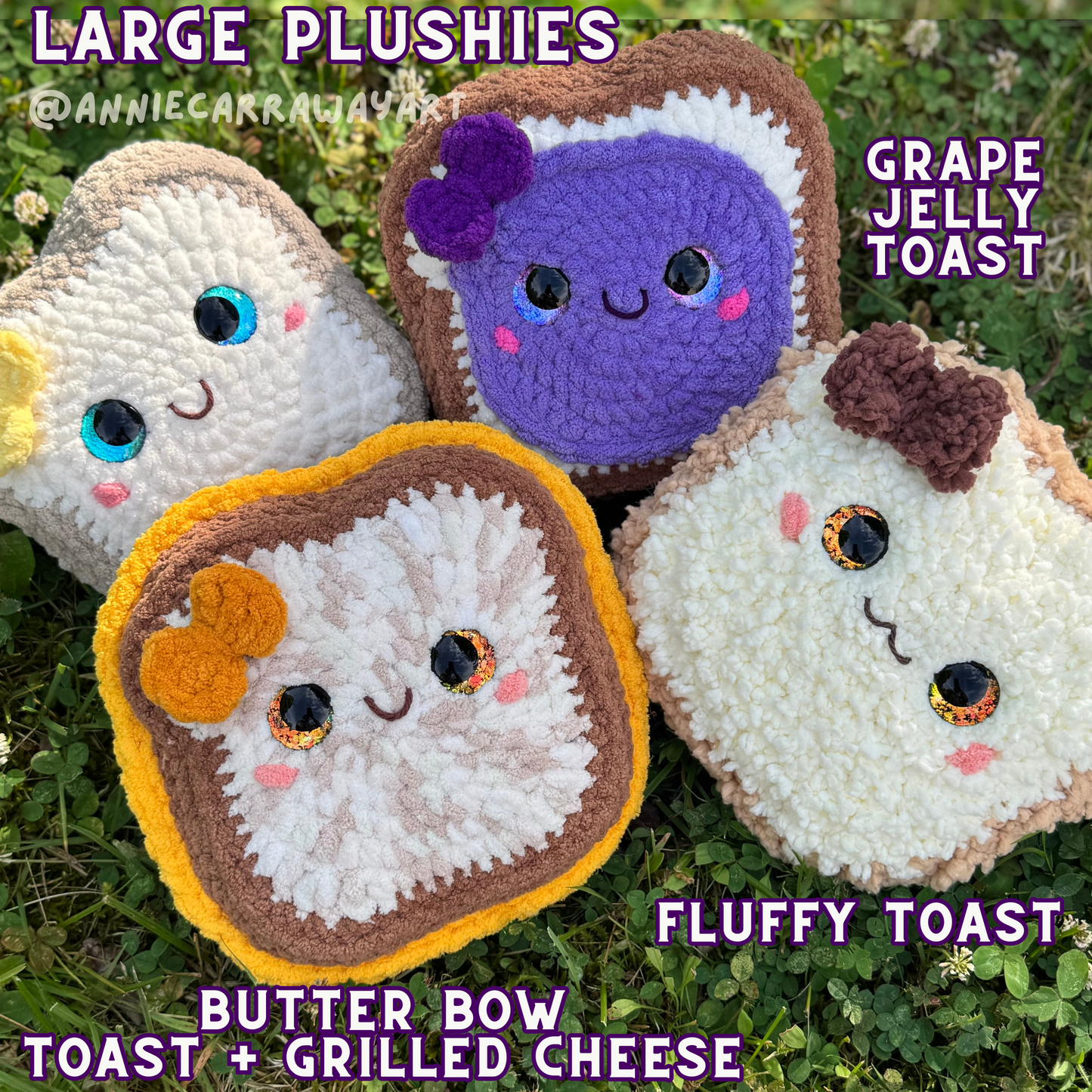 Toast + Grilled Cheese Crochet Pattern *Available June 23*