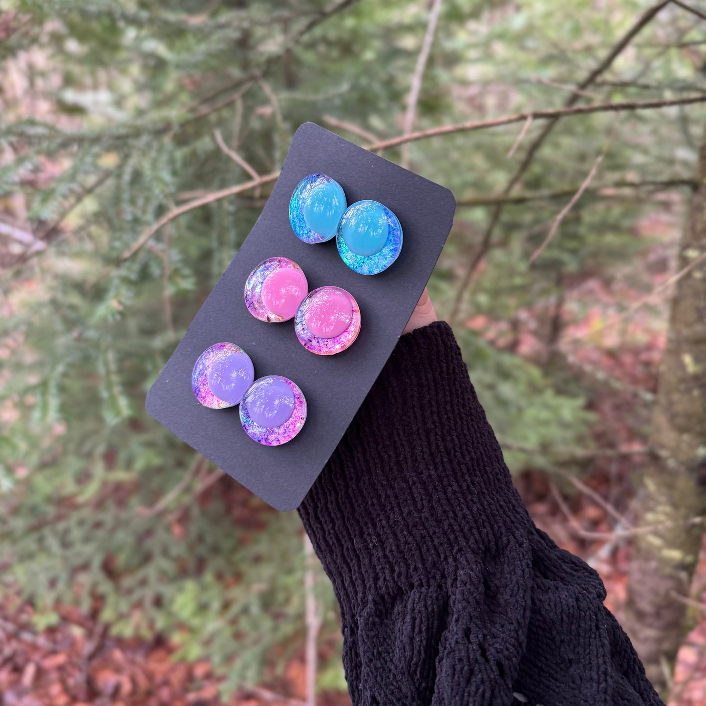 Hand Painted Kawaii Eyes | 25mm | Set 5