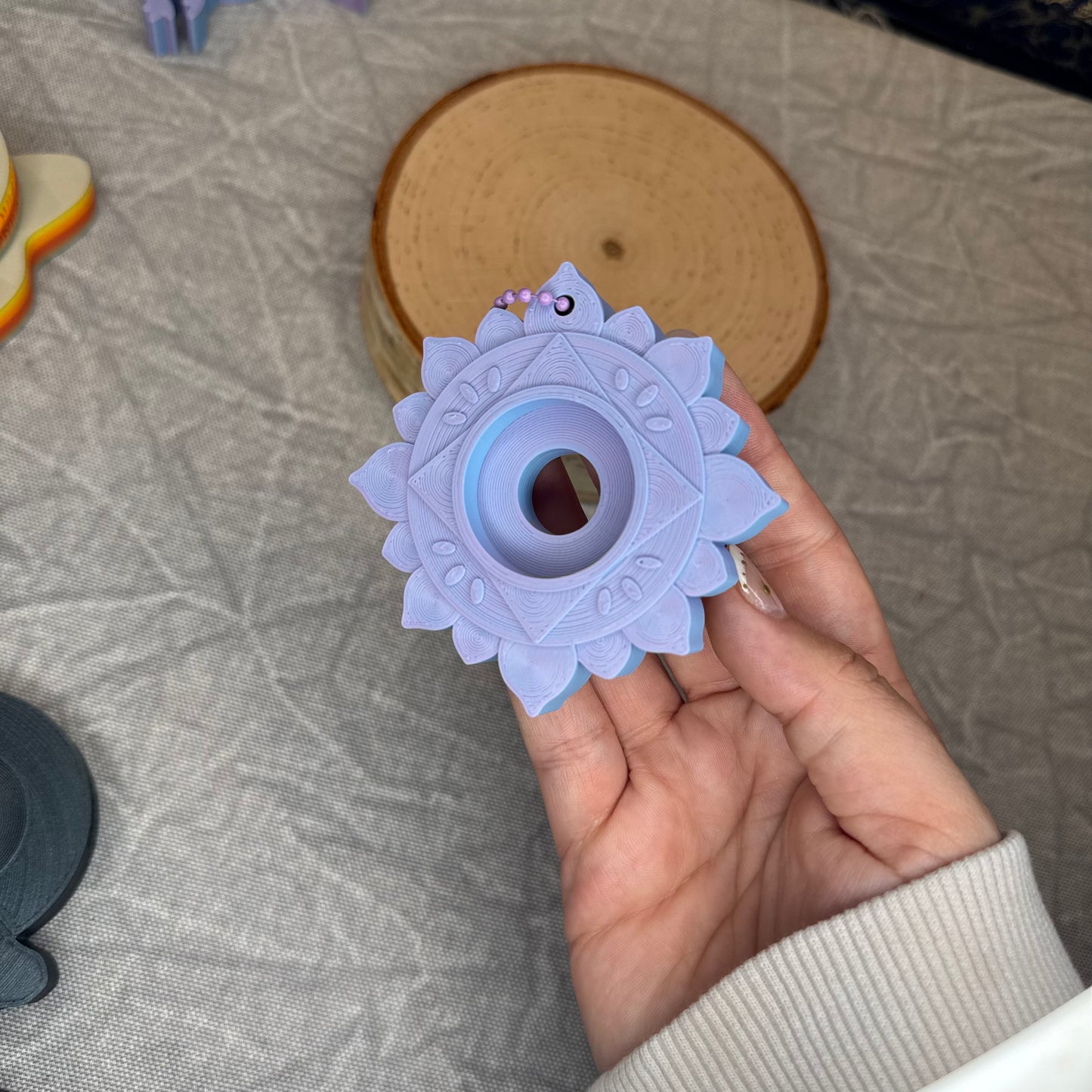 Safety Eye Tool | Mandala | Lilac
