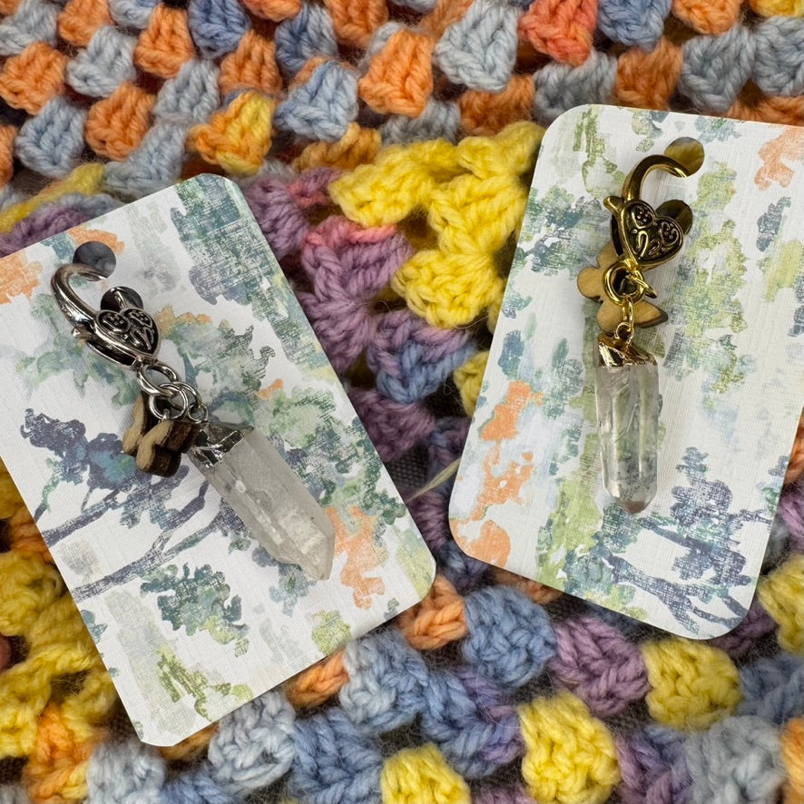 Butterfly Crystal Stitch Marker | 1 pack