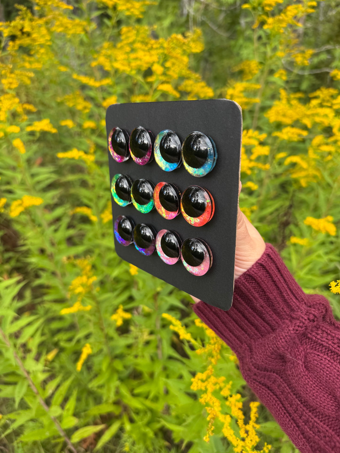 Hand Painted Eyes | Made to Order | Jupiter's Belt Collection