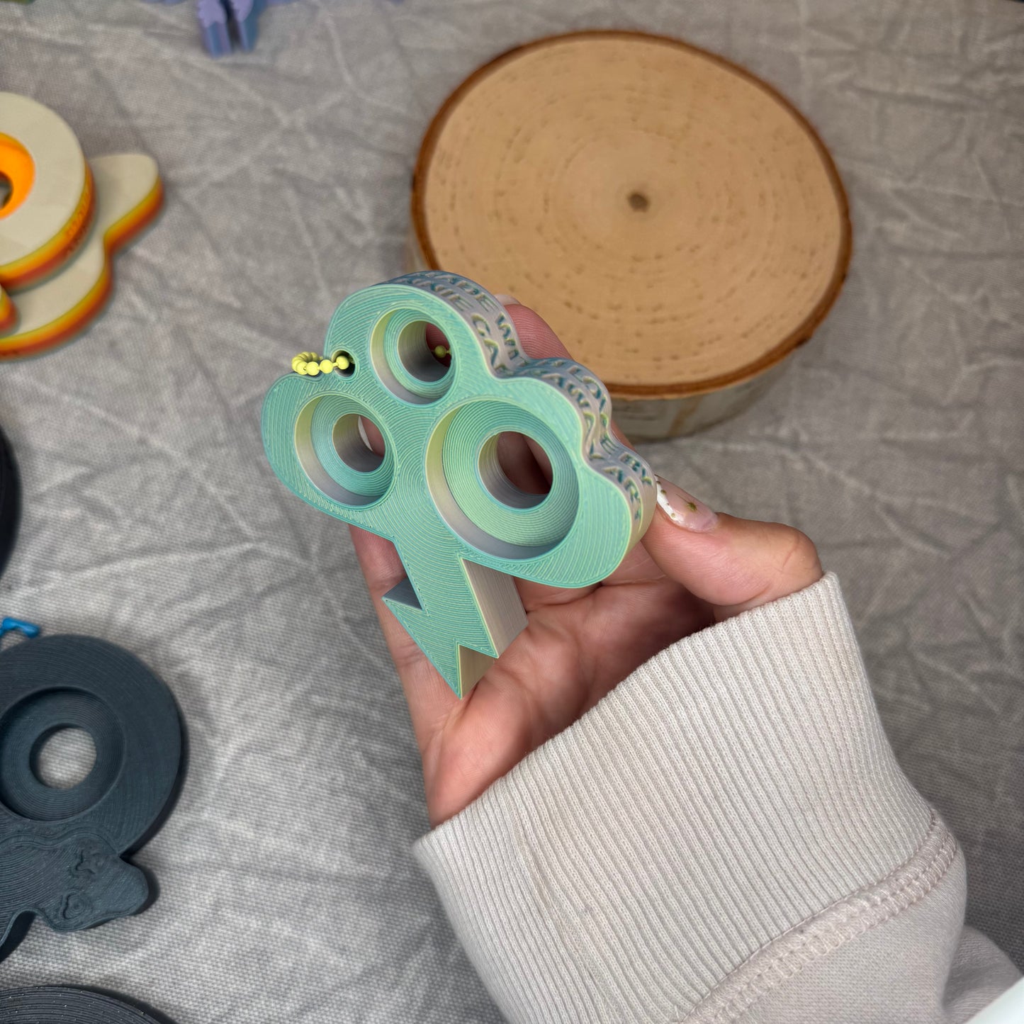 Safety Eye Tool | Thunder | Moon Stone