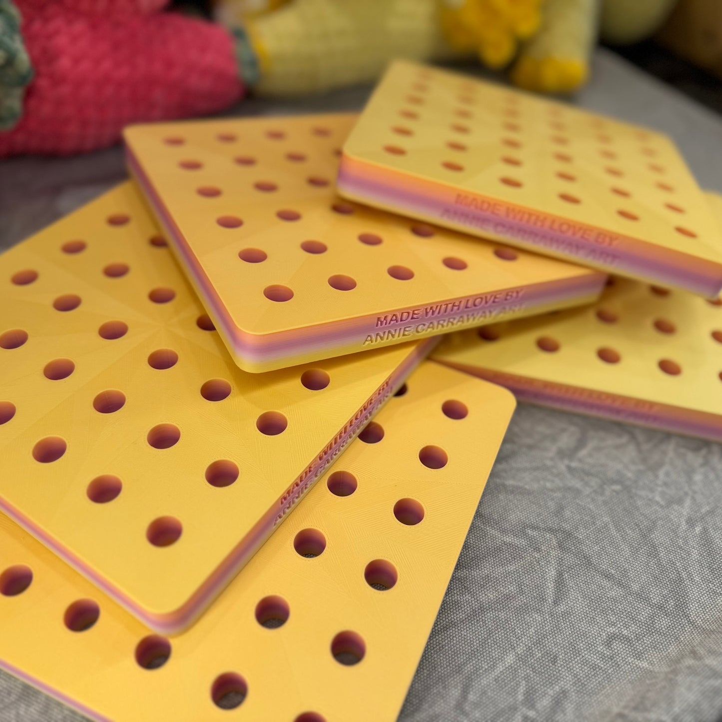Safety Eye Organizer Board | Pink Lemonade