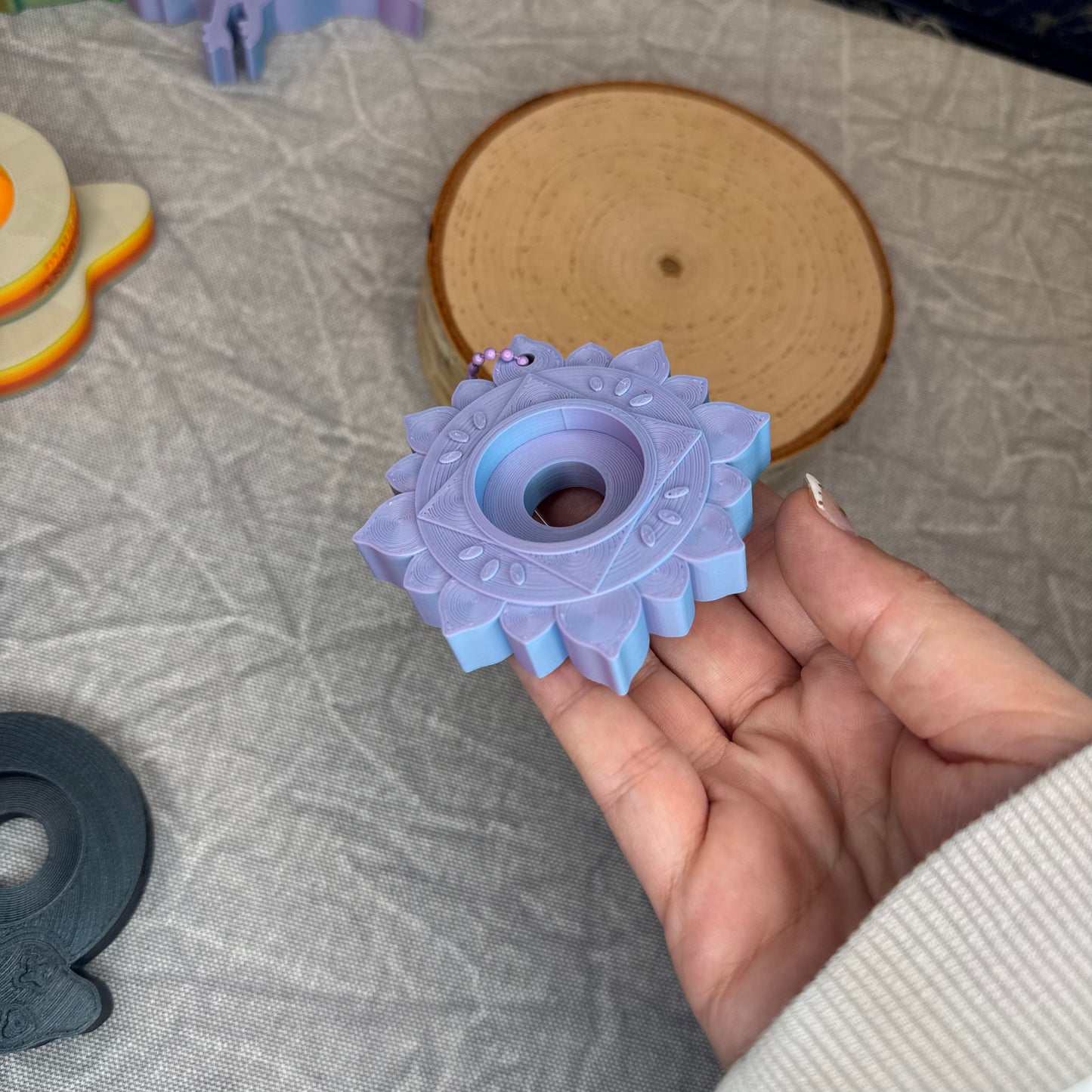 Safety Eye Tool | Mandala | Lilac