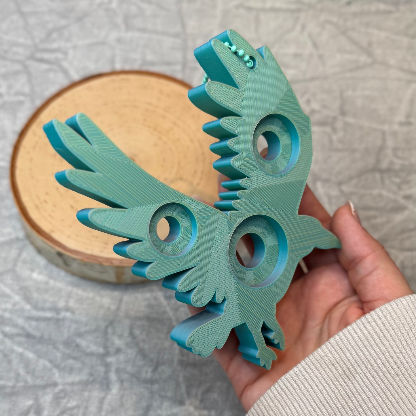 Safety Eye Tool | Raven | Moon Stone