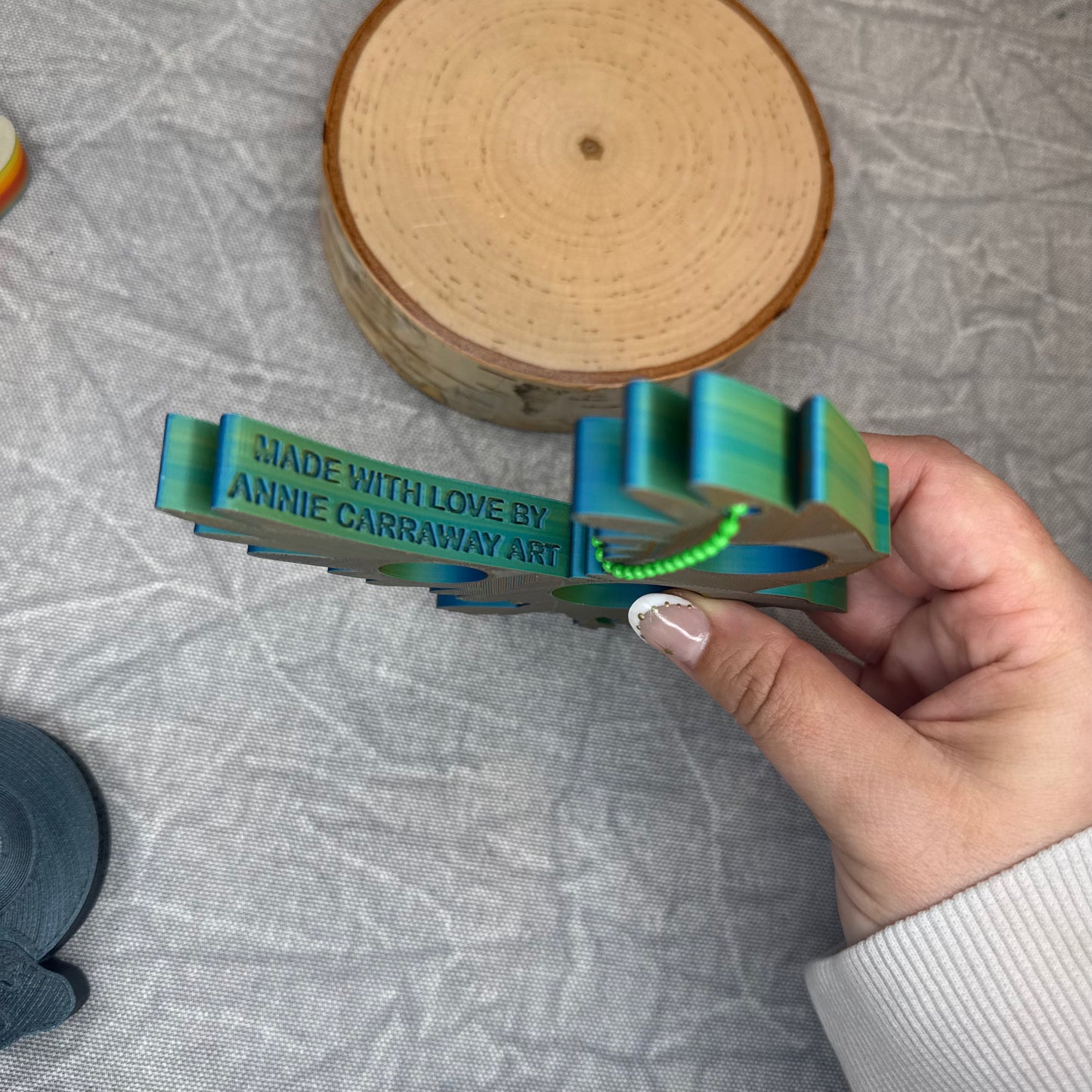 Safety Eye Tool | Raven | Malachite