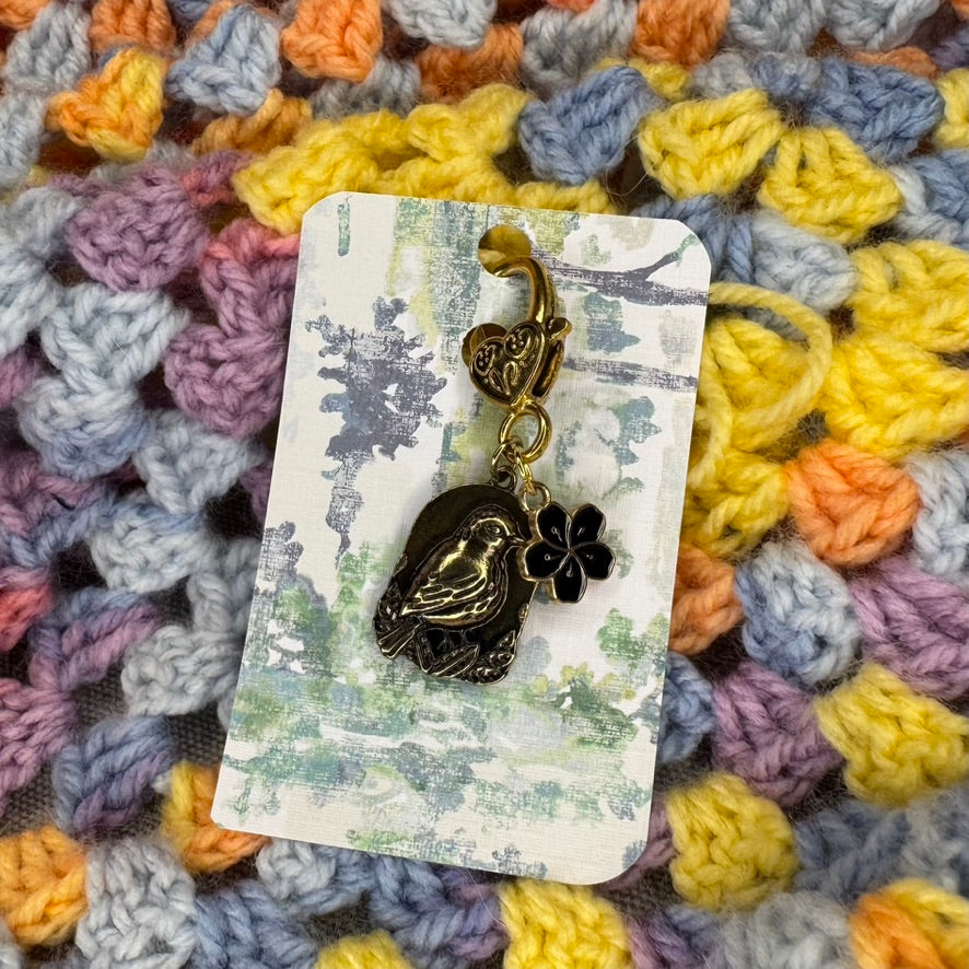 Spring Bird Stitch Marker | 1 pack