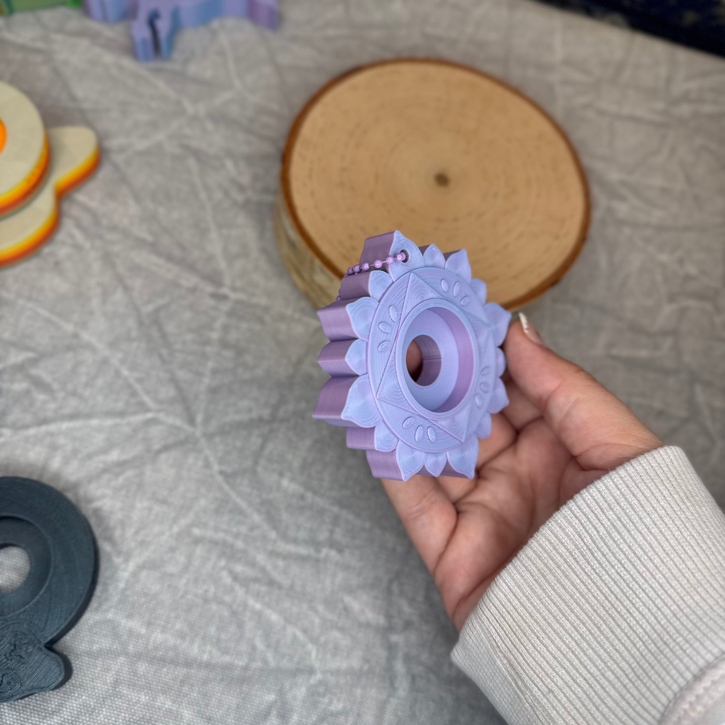 Safety Eye Tool | Mandala | Lilac