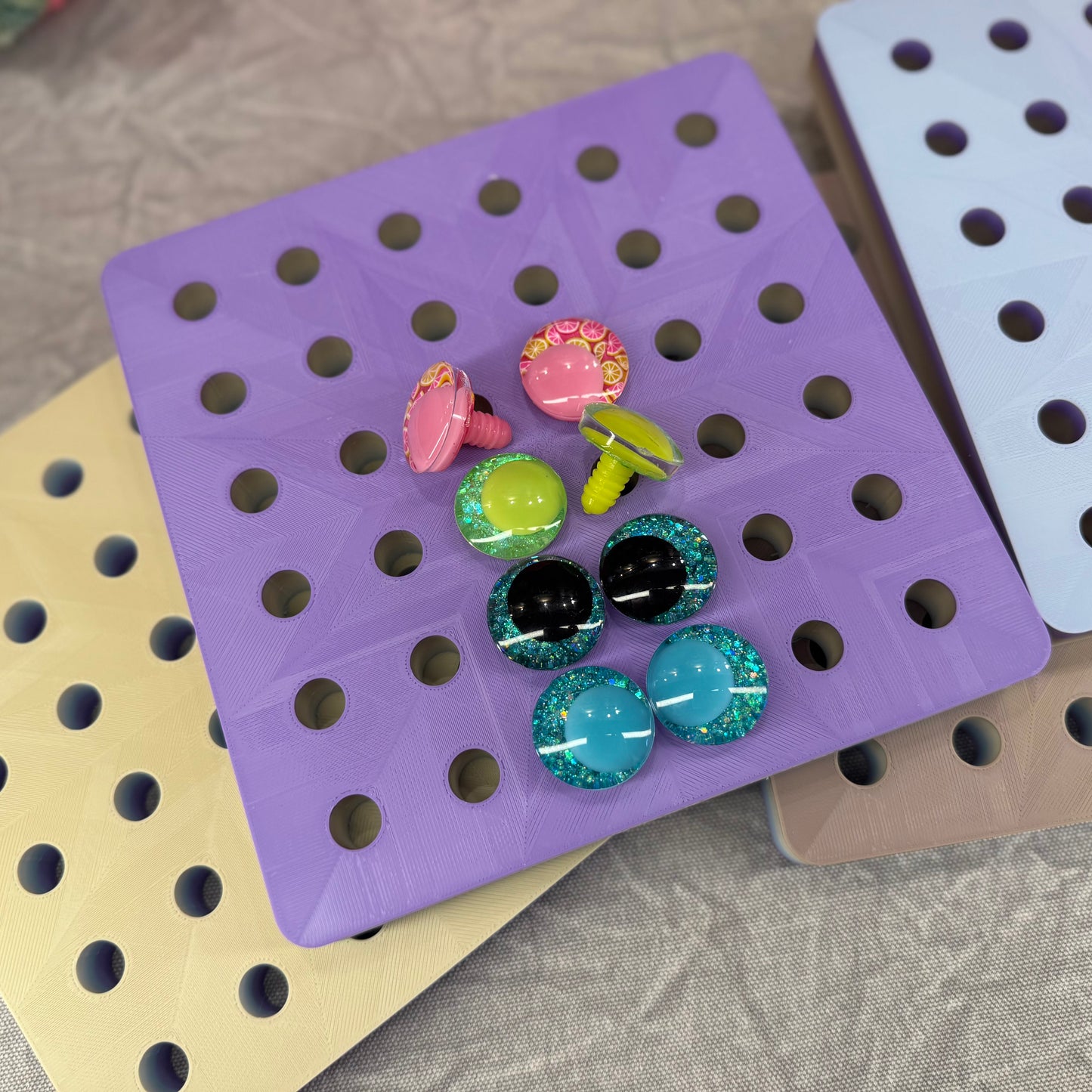 Safety Eye Organizer Board | Lilac
