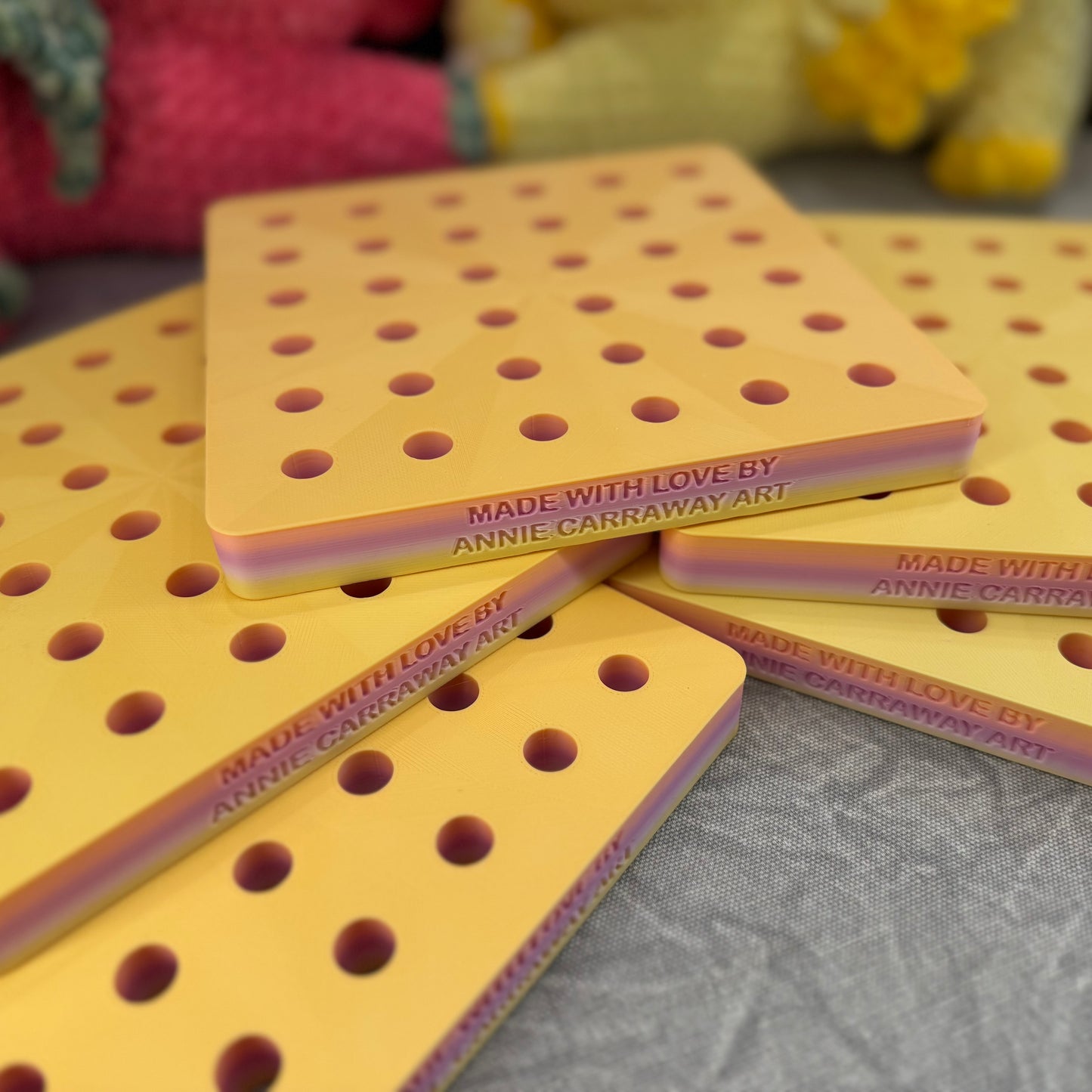 Safety Eye Organizer Board | Pink Lemonade