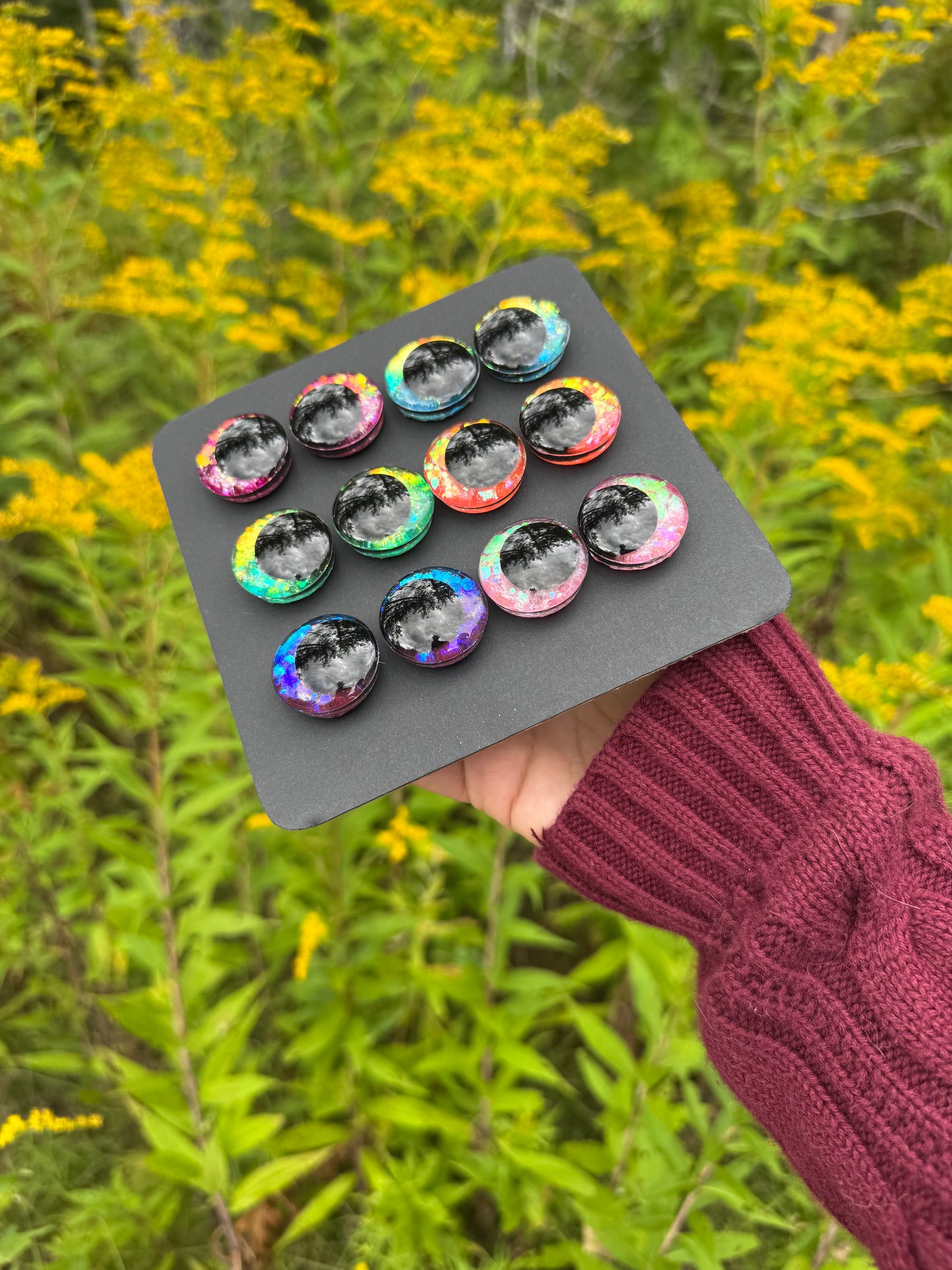 Hand Painted Eyes | Made to Order | Jupiter's Belt Collection