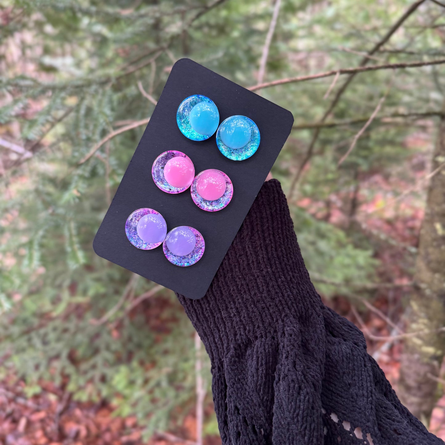 Hand Painted Kawaii Eyes | 25mm | Set 5