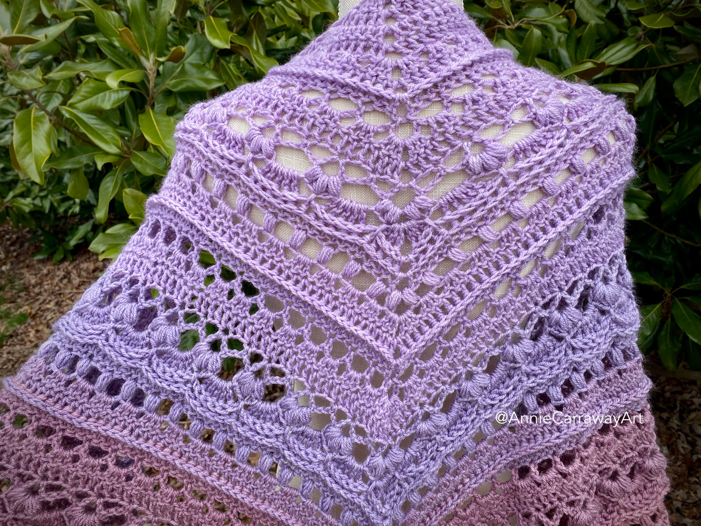 New Orleans Shawl Crochet Pattern | Digital Download