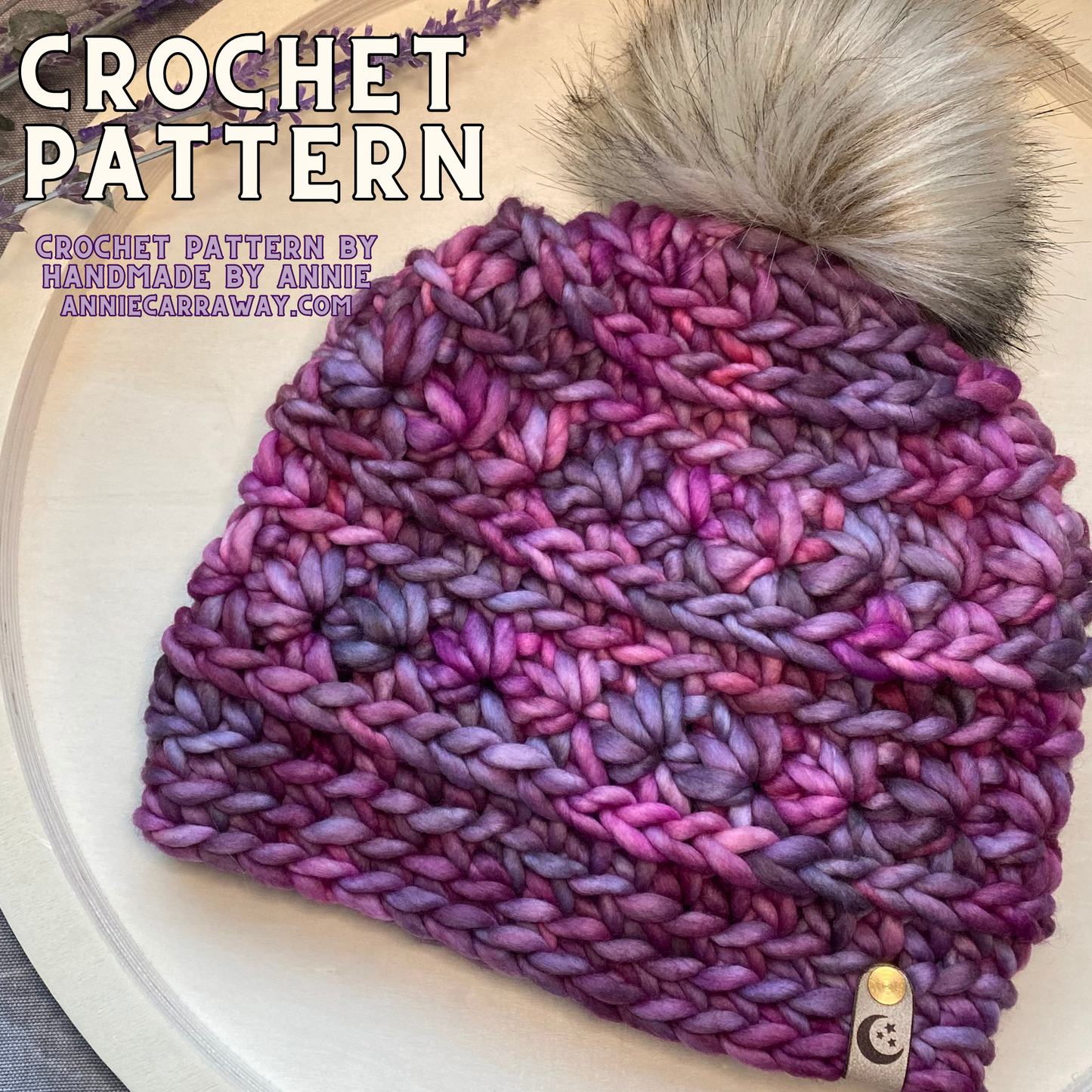 Starlight Beanie Crochet Pattern | Digital Download