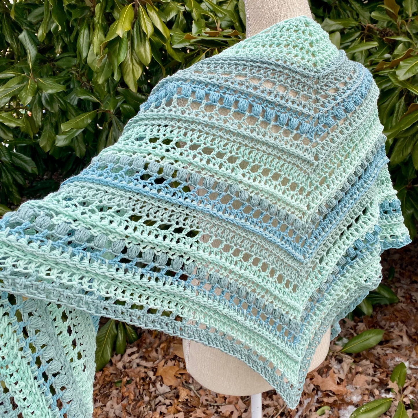 Riverside Cotton Shawl Crochet Pattern