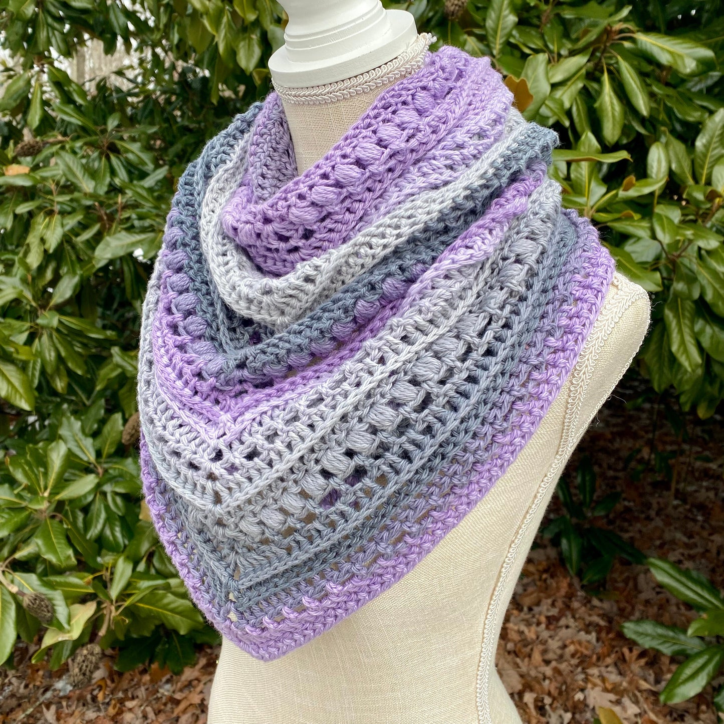 Riverside Cotton Shawl Crochet Pattern