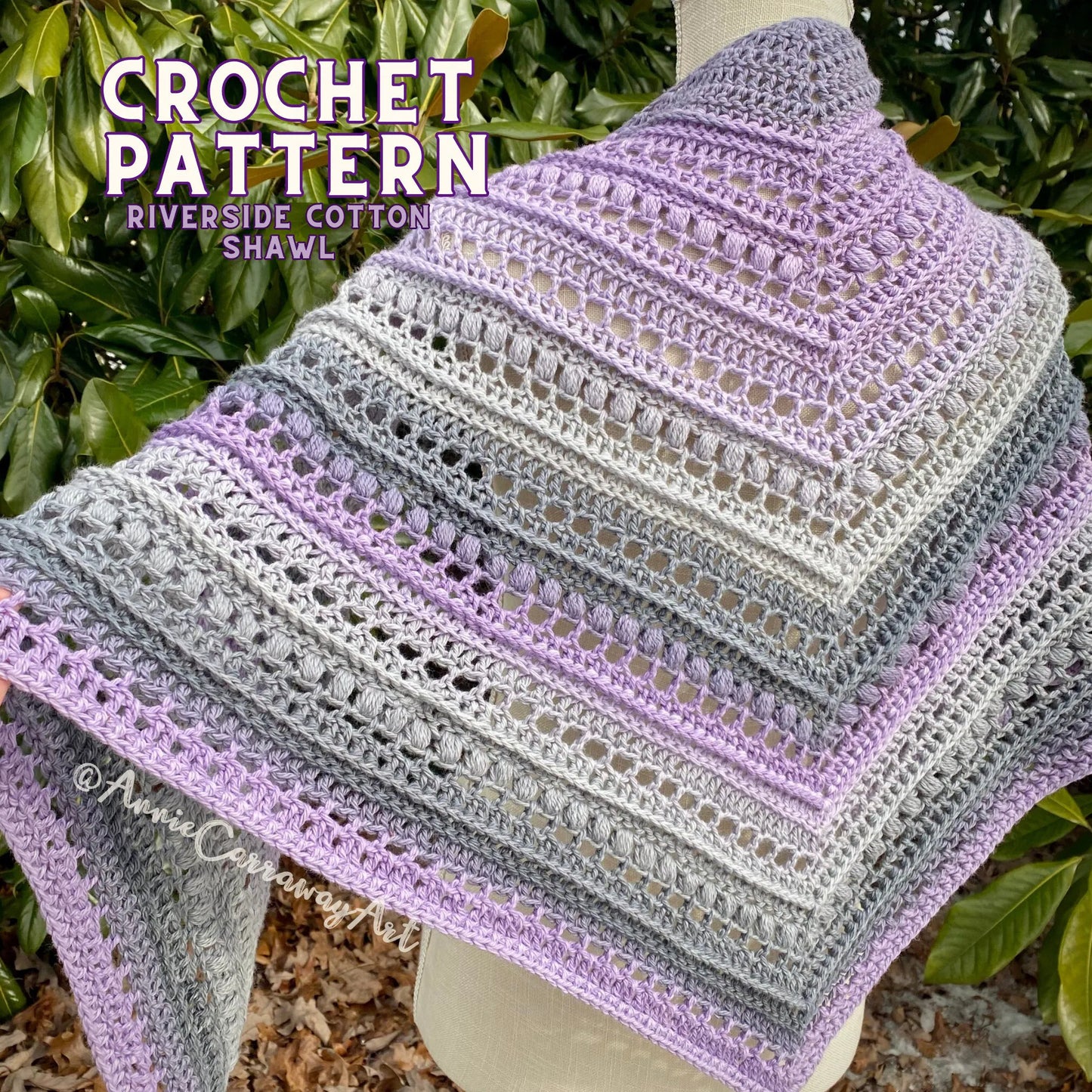 Riverside Cotton Shawl Crochet Pattern