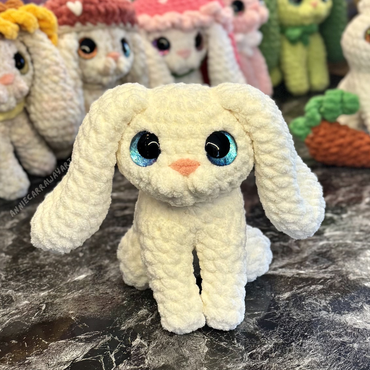 Spring Bunny No Sew Crochet Pattern | Digital Download