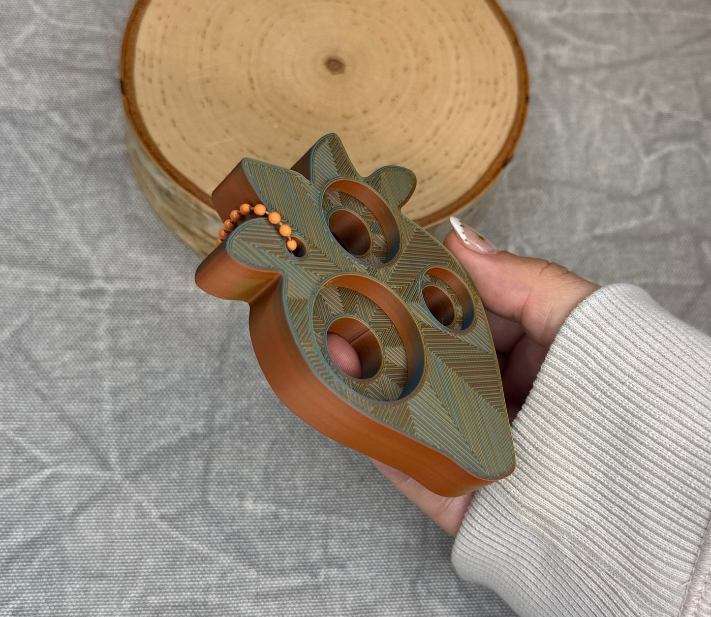 Safety Eye Tool | Strawberry | Malachite