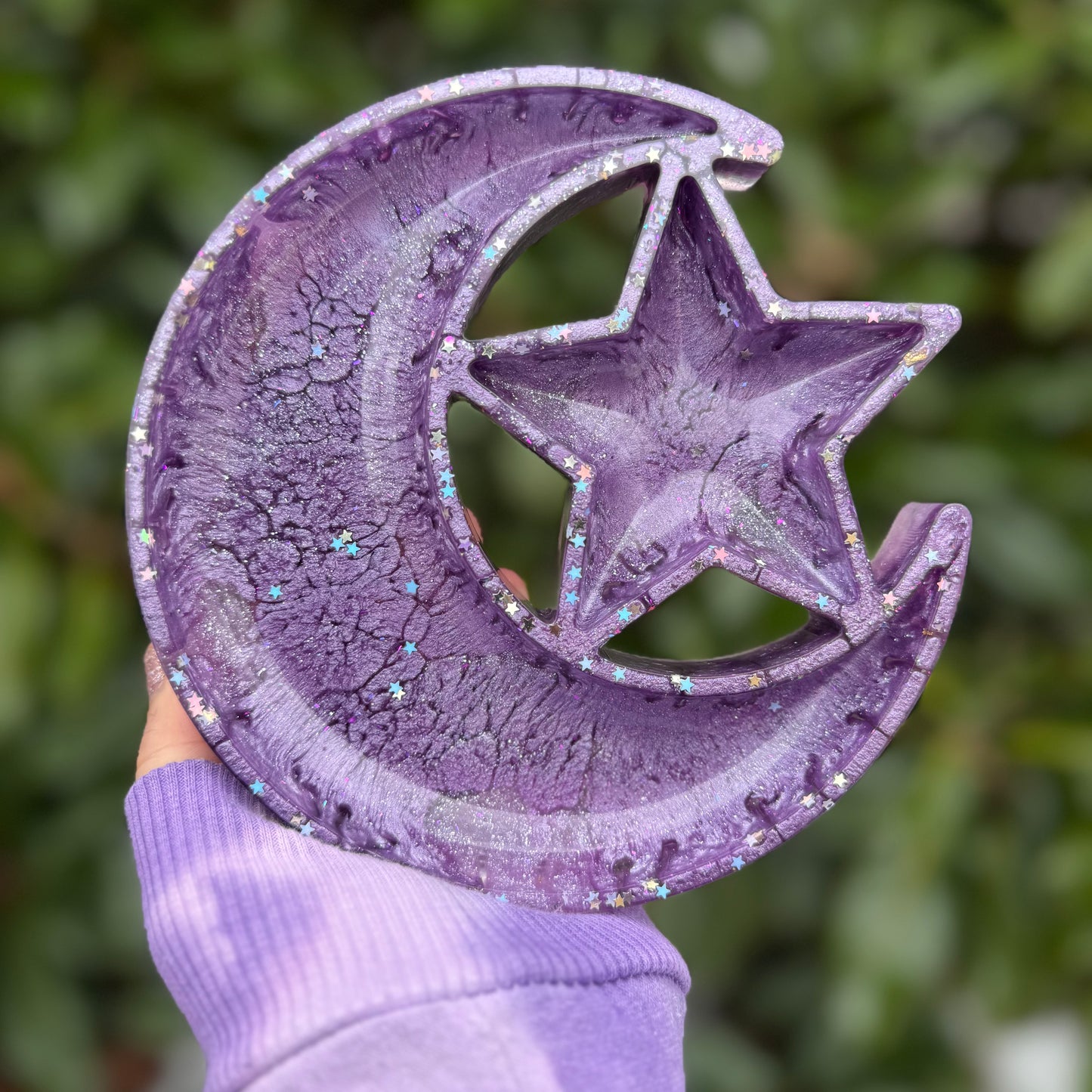 Amethyst Moon Tray