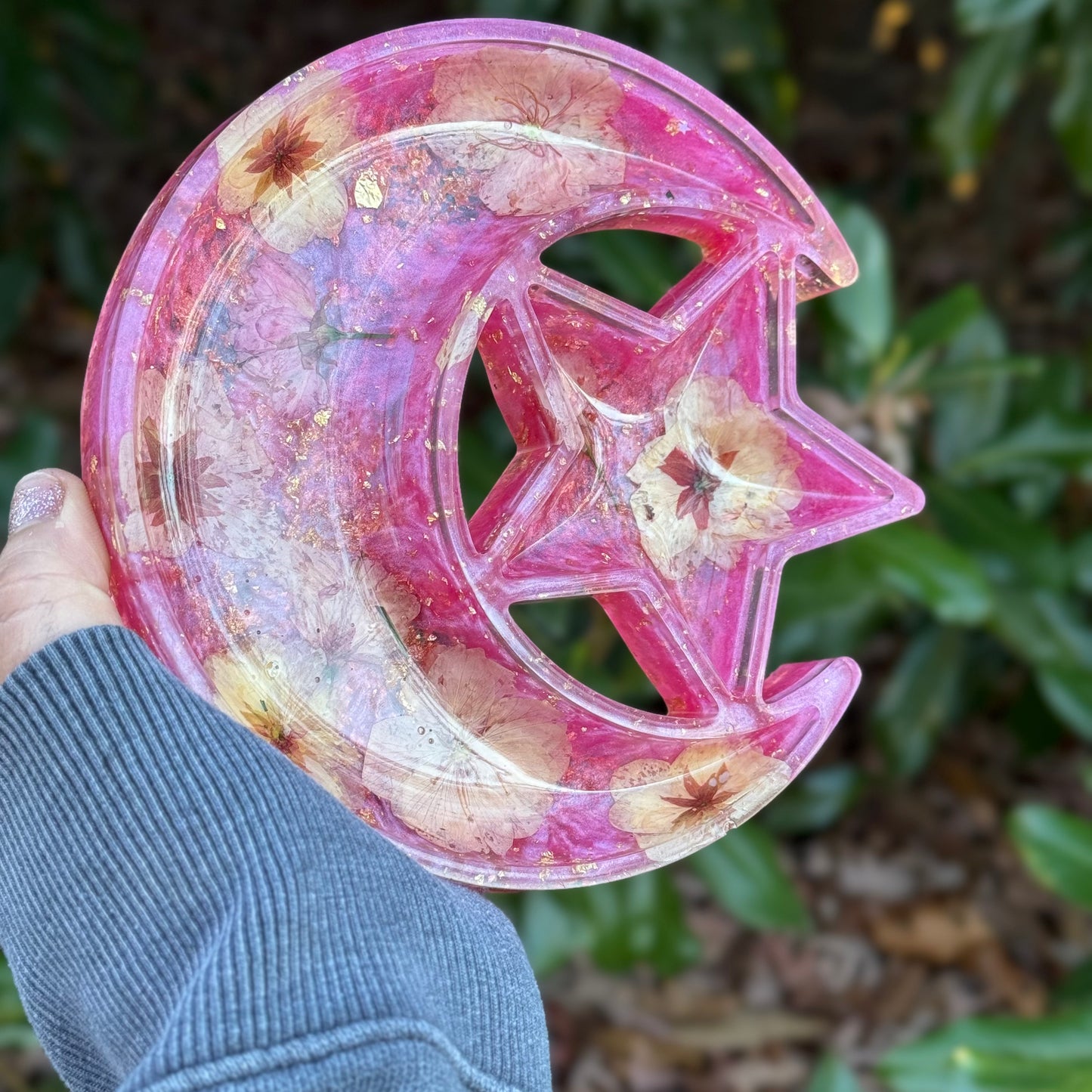 Cherry Blossom Moon Tray