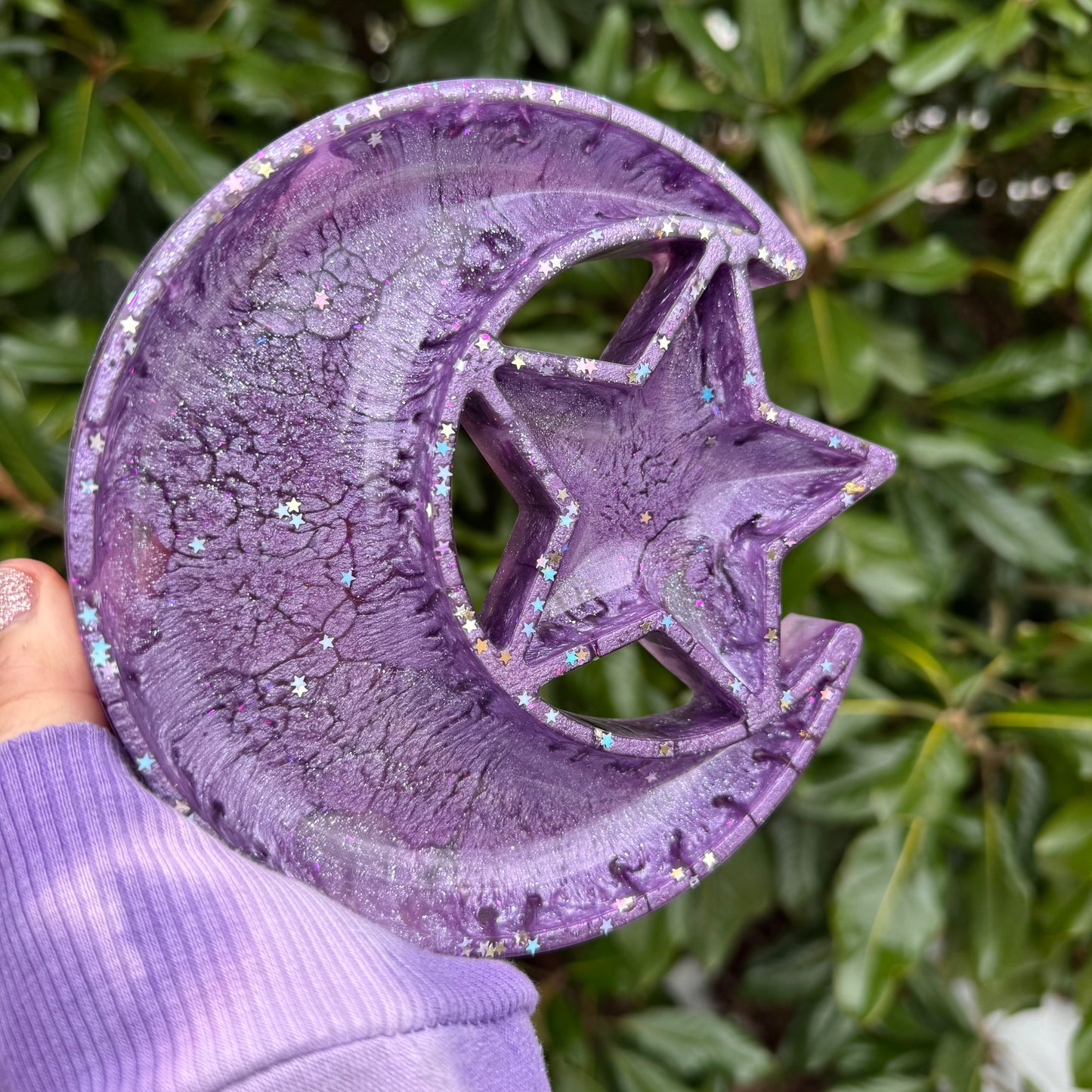 Amethyst Moon Tray