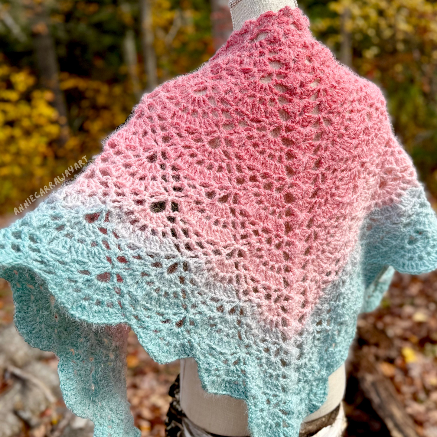 Shortcake Shawl Crochet Pattern | Digital Download
