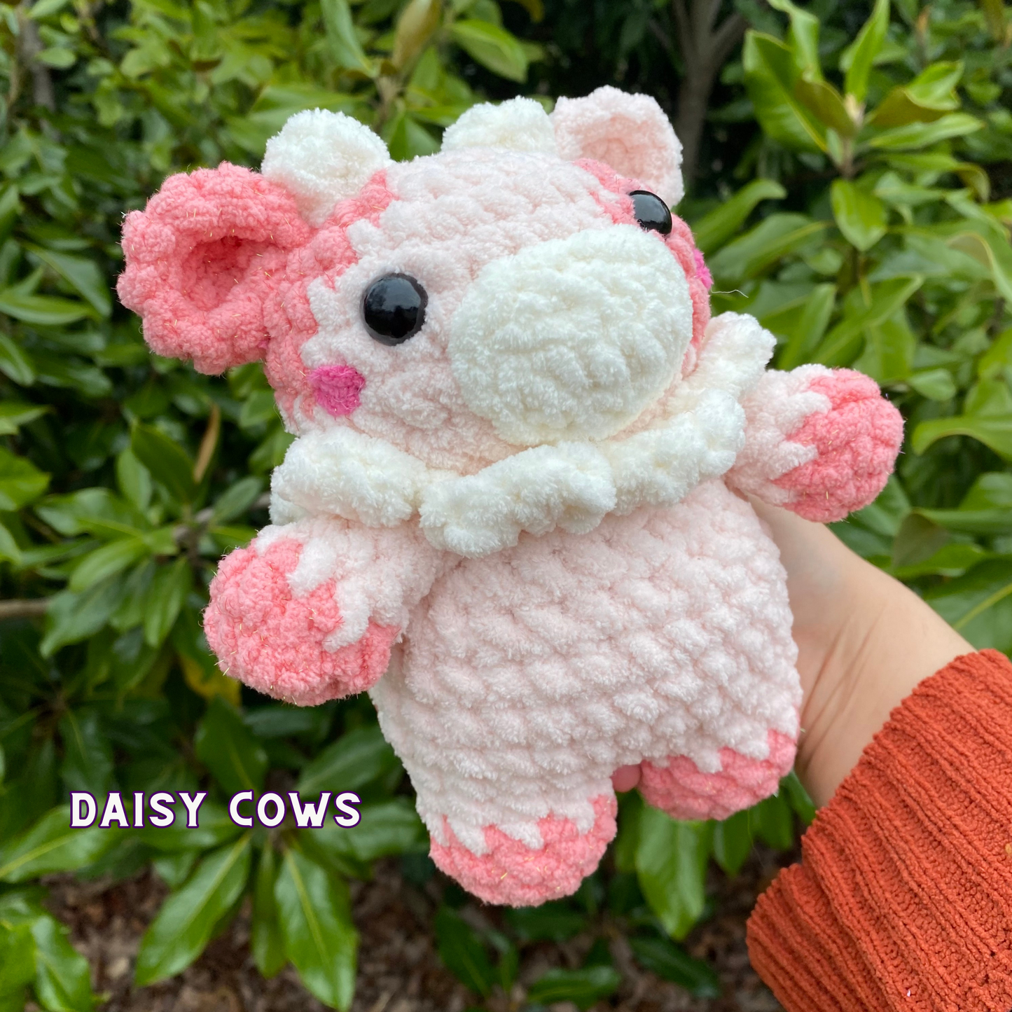 Little Flower Cows Crochet Pattern