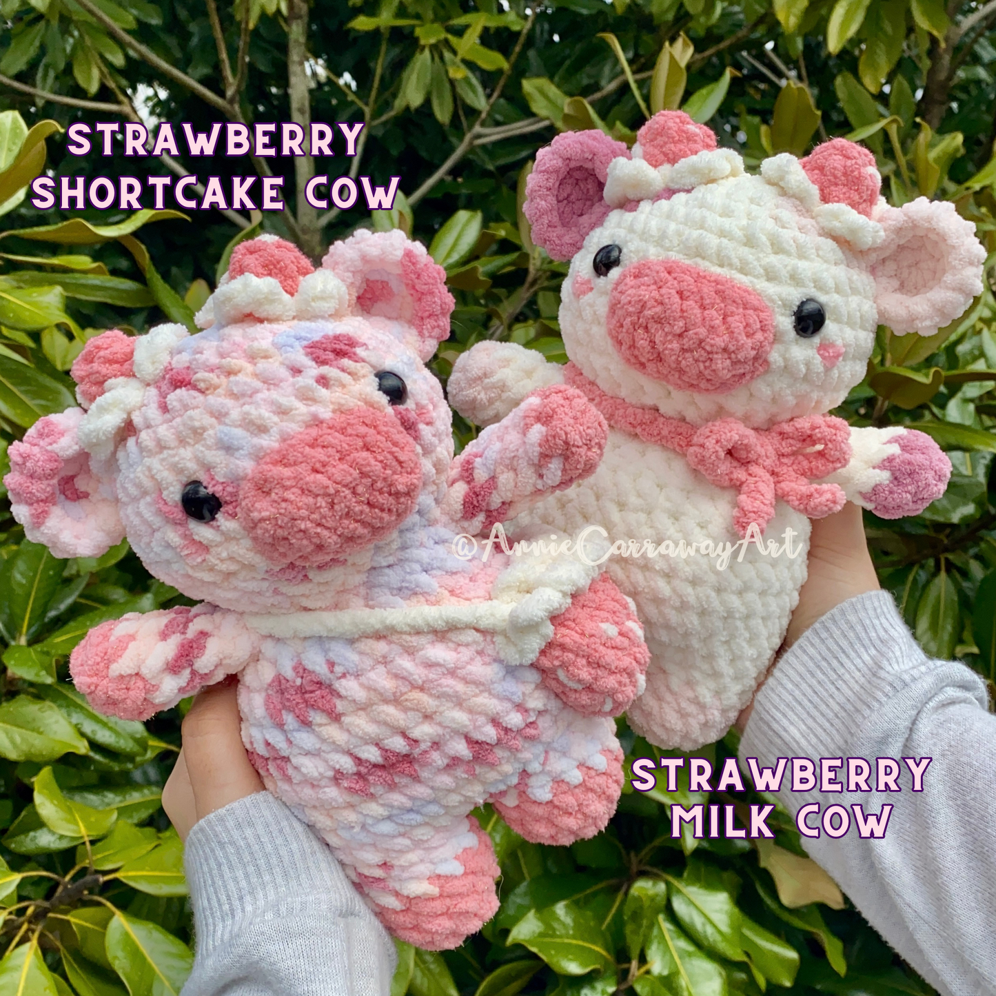 Berry Cows Crochet Pattern