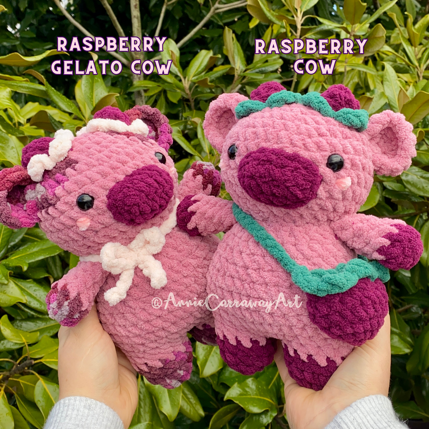 Berry Cows Crochet Pattern