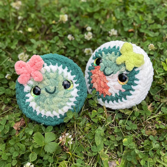 Sushi Roll Crochet Plushies | Hand Painted Eyes