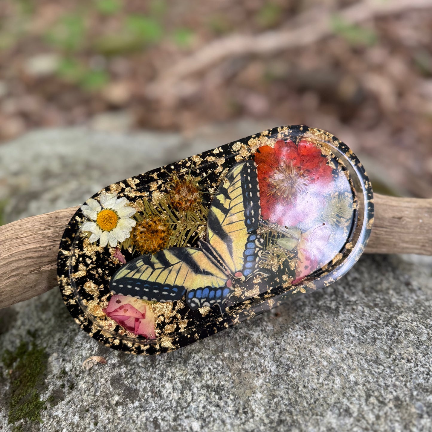 Tiger Swallowtail Trinket Tray