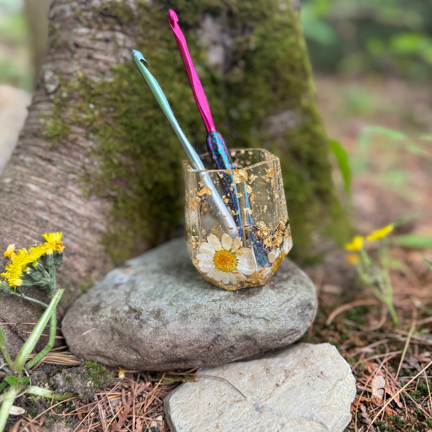 Butterfly Crochet Hook Holder | Number 1